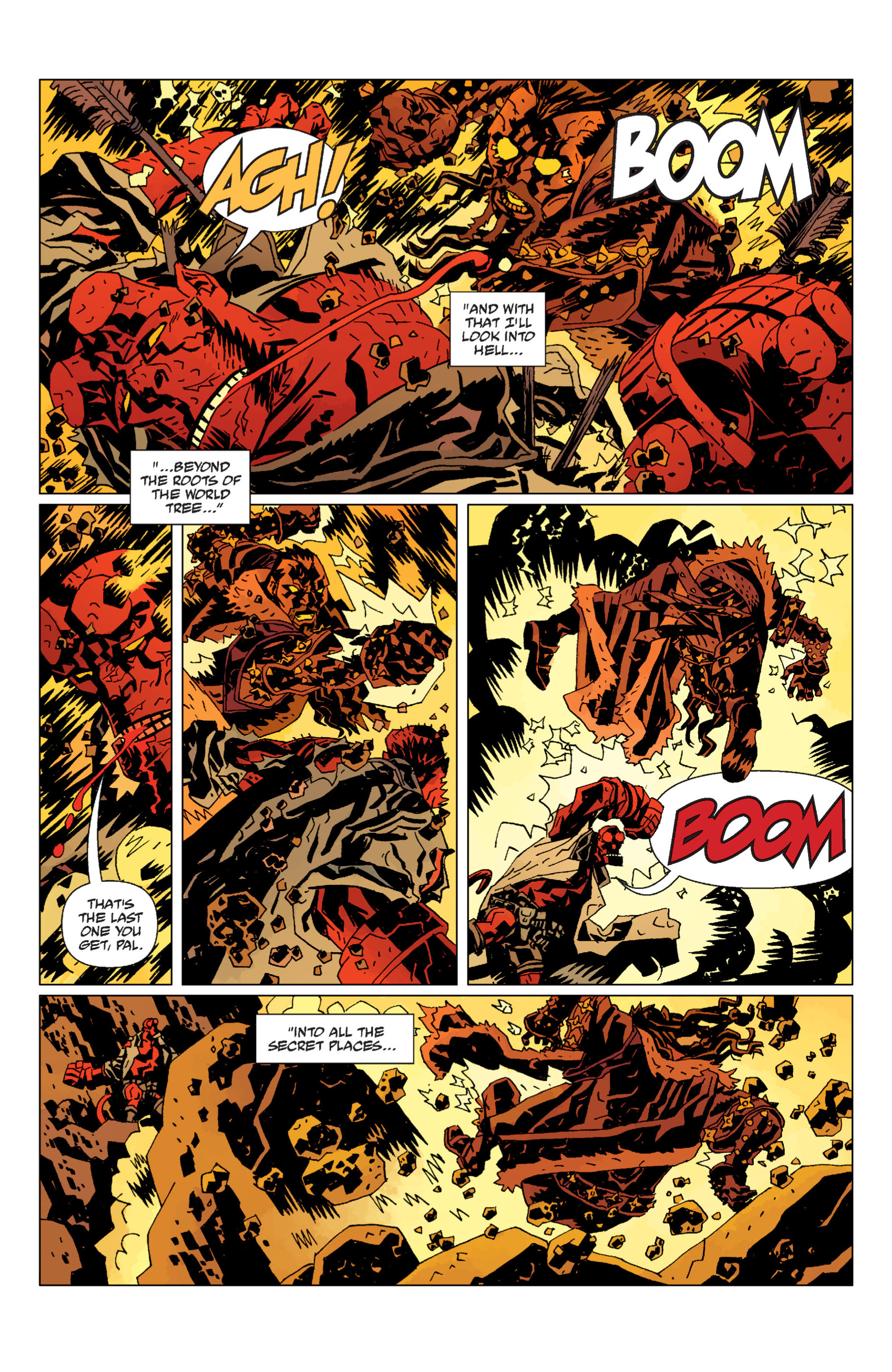 Read online Hellboy comic -  Issue #8 - 133