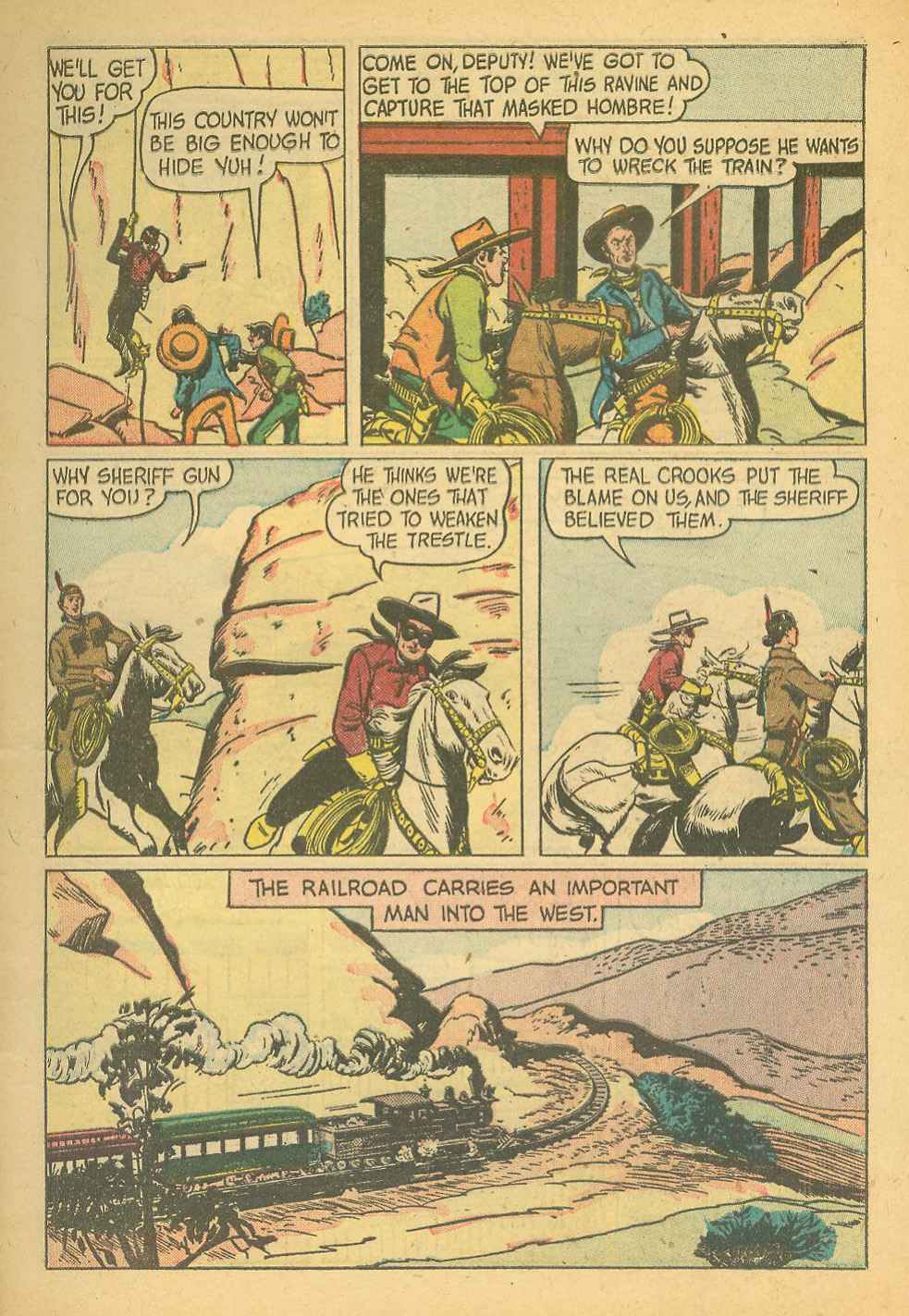 Read online The Lone Ranger (1948) comic -  Issue #21 - 7