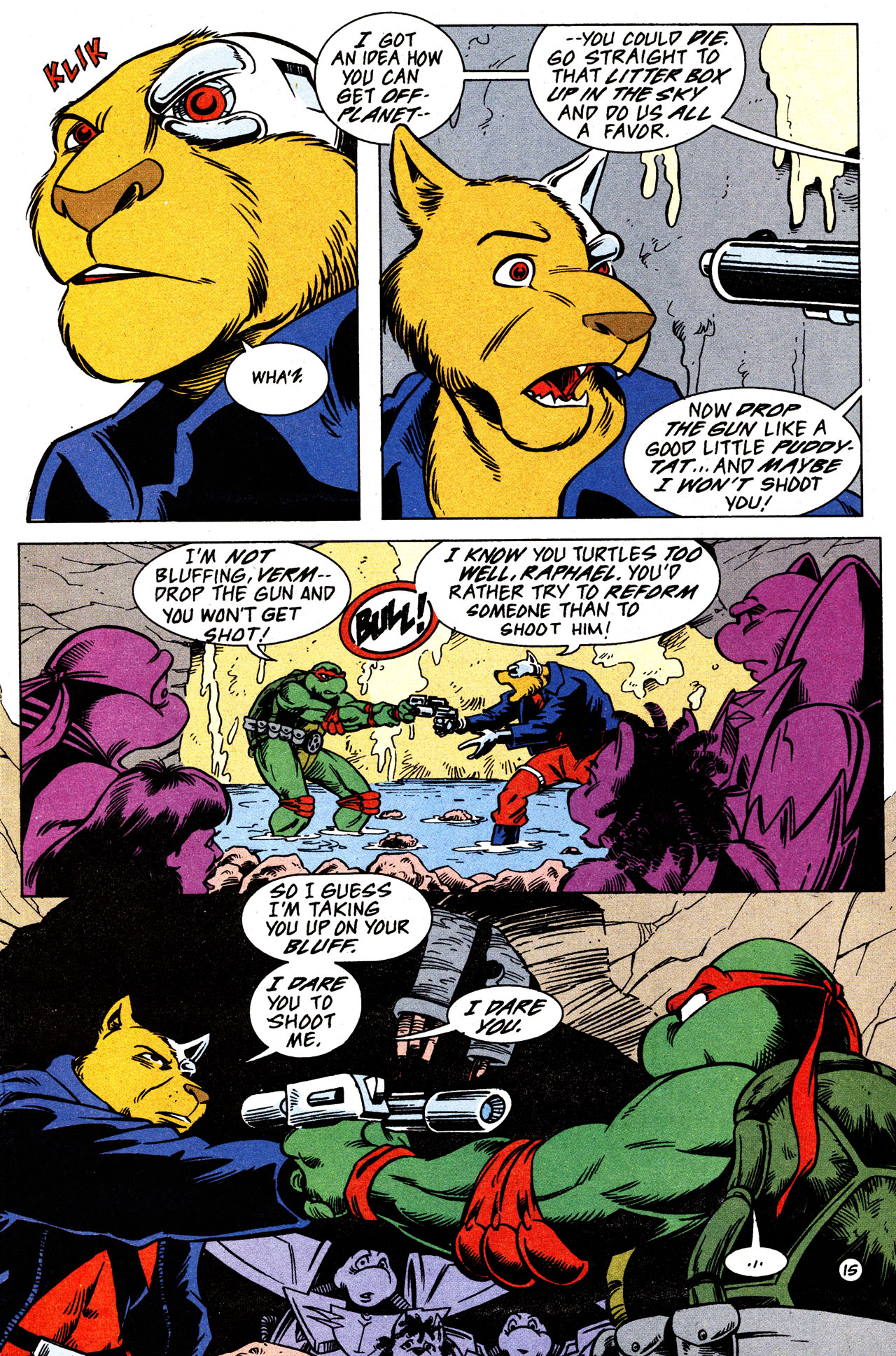 Read online Teenage Mutant Ninja Turtles Adventures (1989) comic -  Issue #66 - 17
