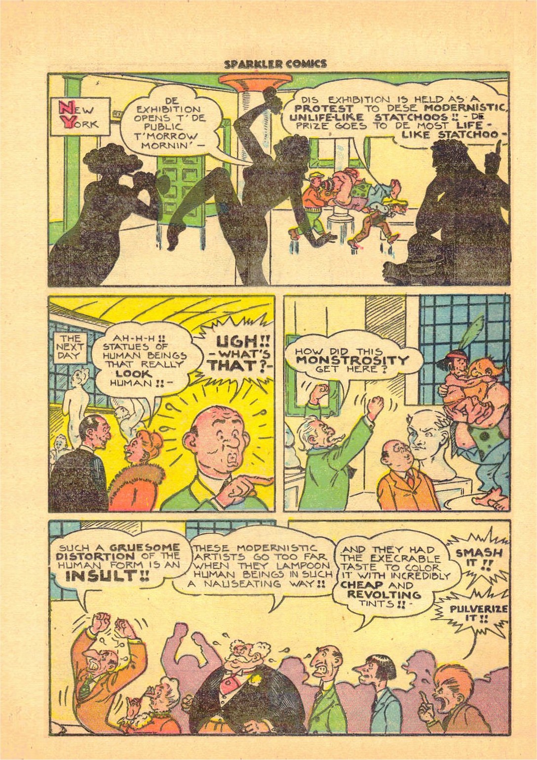Read online Sparkler Comics comic -  Issue #76 - 16