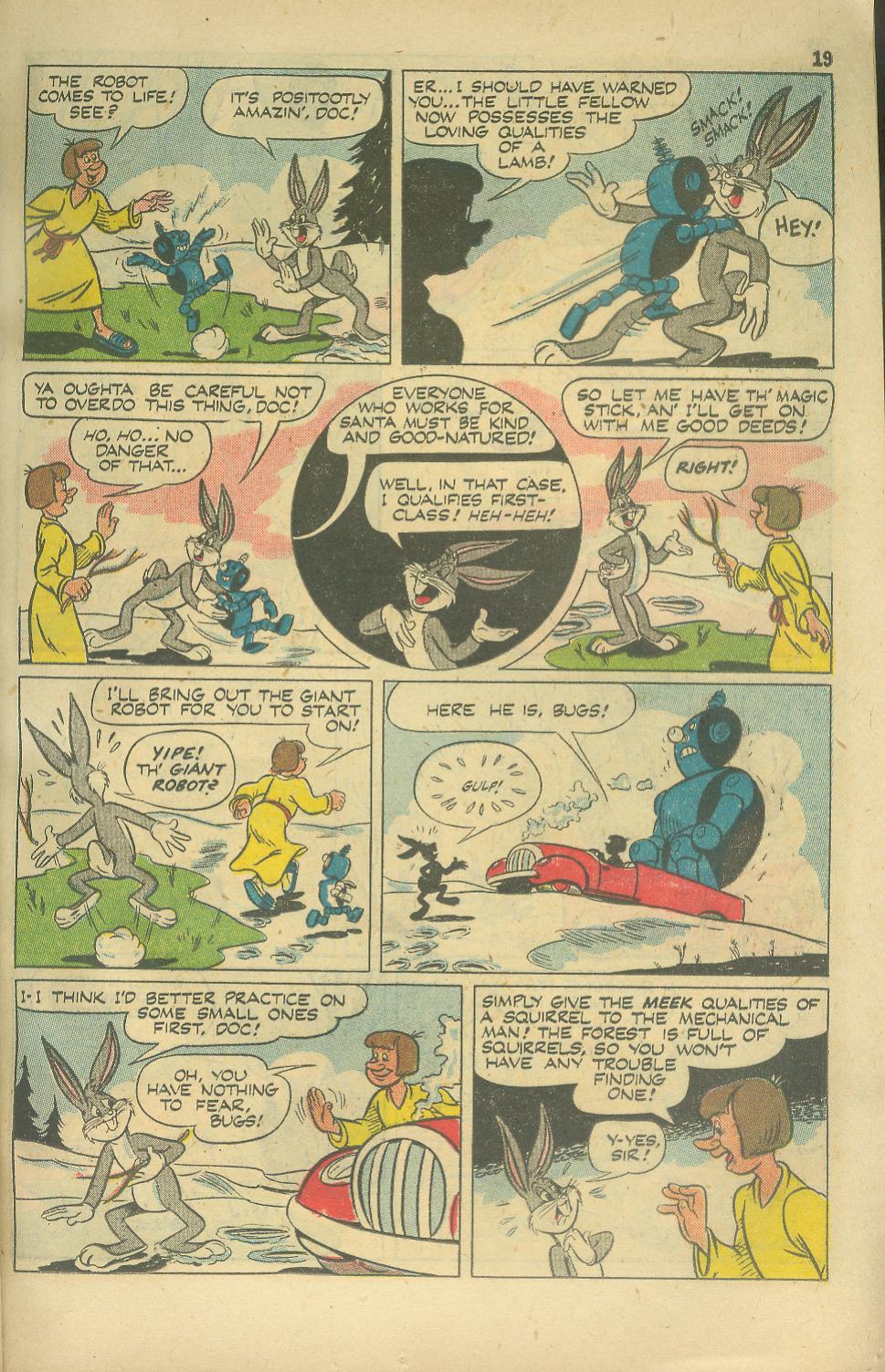 Read online Bugs Bunny's Christmas Funnies comic -  Issue # TPB 1 - 21