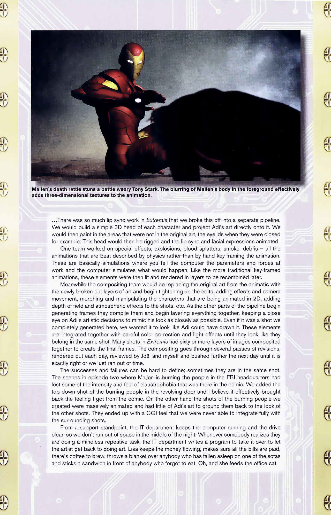 Read online Iron Man: Extremis Director's Cut comic -  Issue #6 - 32