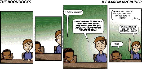 Read online The Boondocks Collection comic -  Issue # Year 2000 - 135
