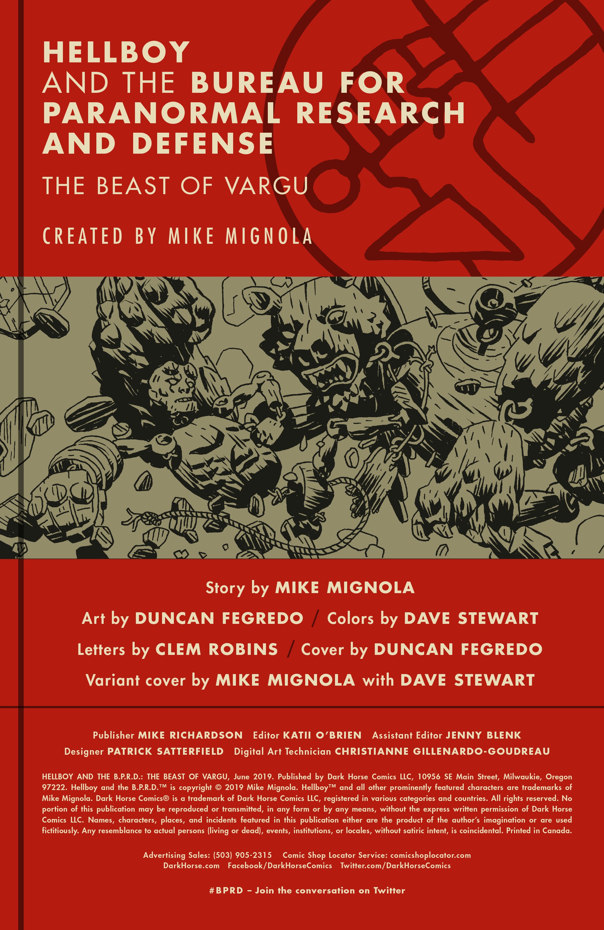 Read online Hellboy and the B.P.R.D.: The Beast of Vargu comic -  Issue # Full - 2