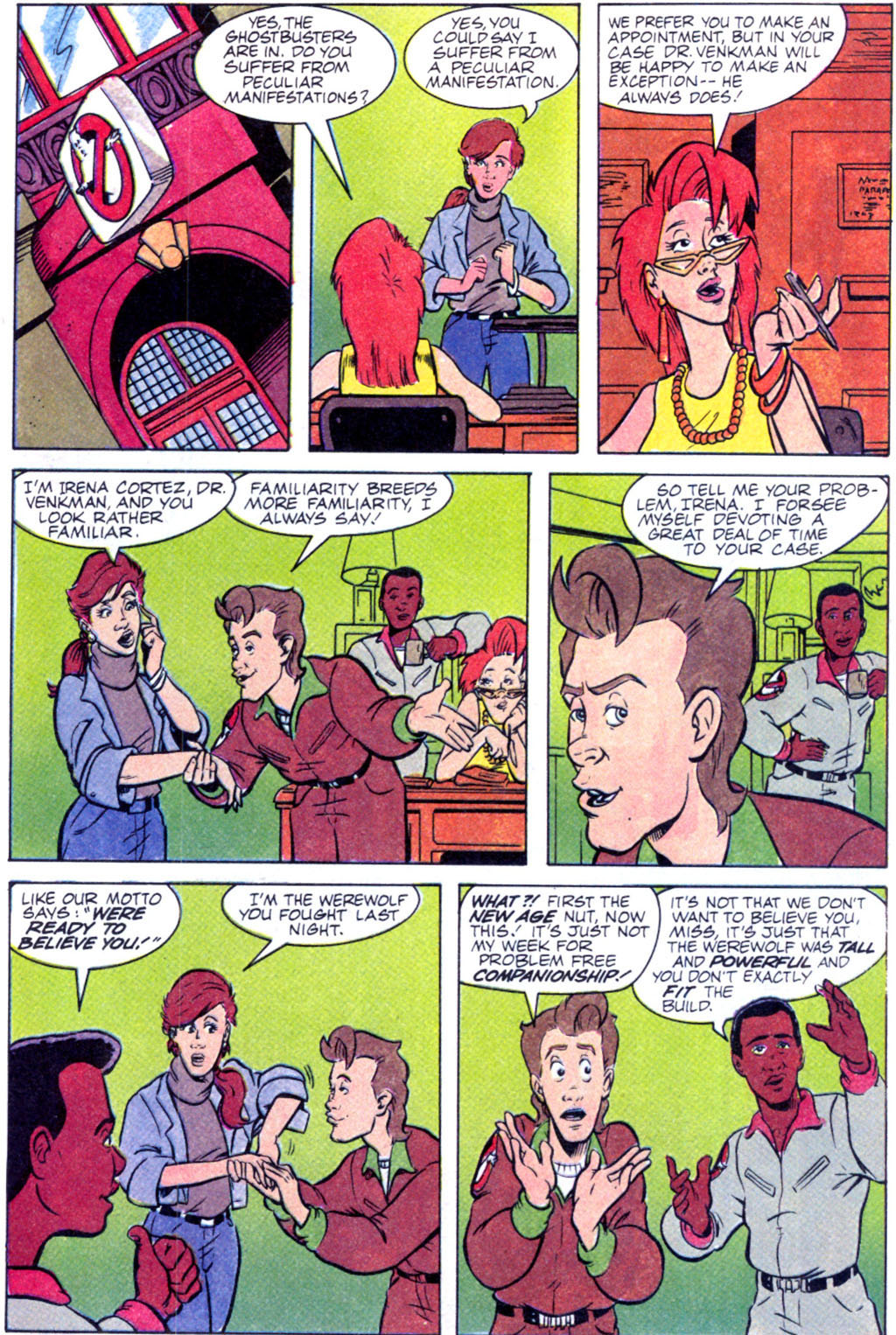 Read online Real Ghostbusters comic -  Issue #5 - 16