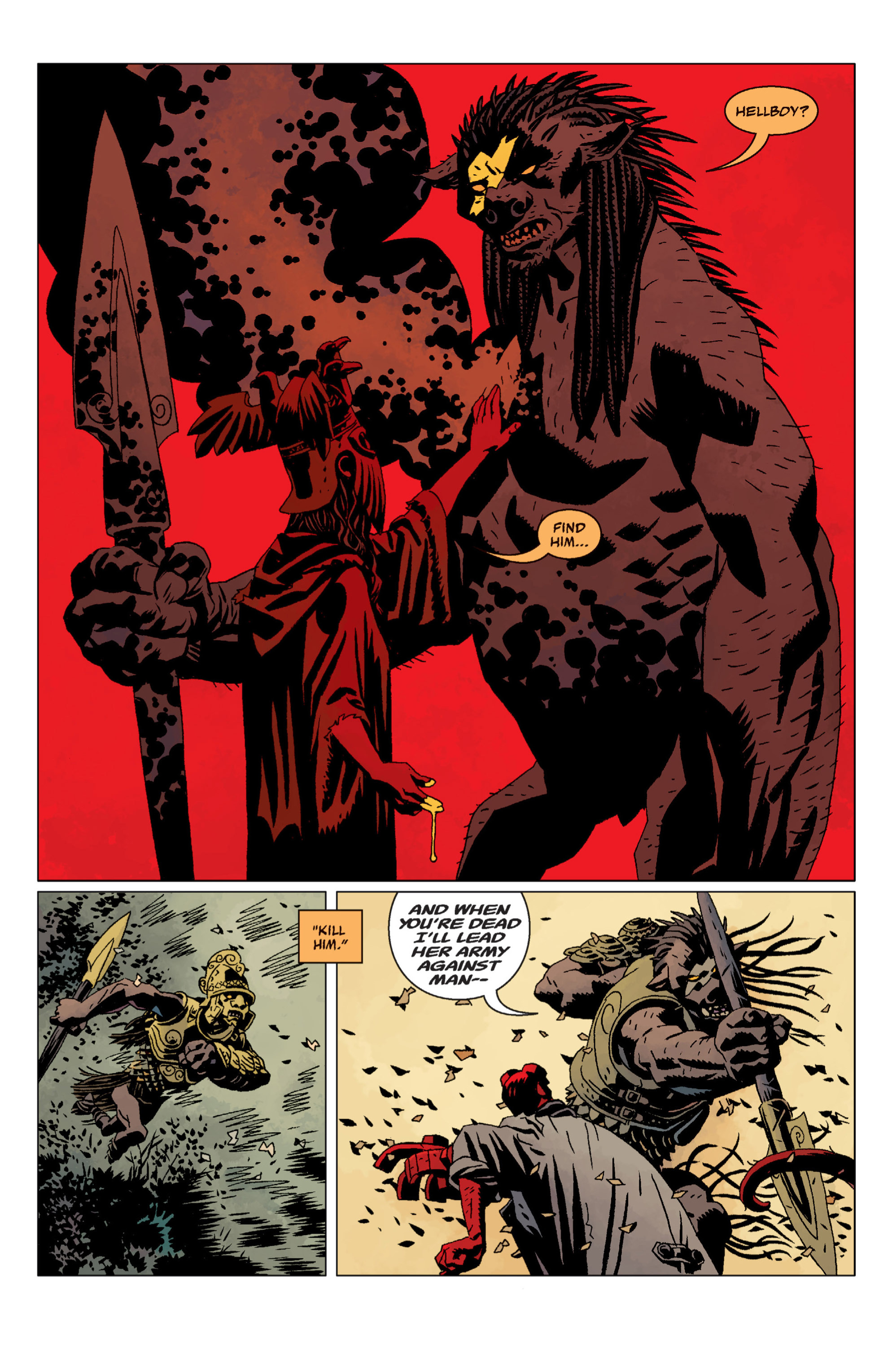 Read online Hellboy comic -  Issue #12 - 41