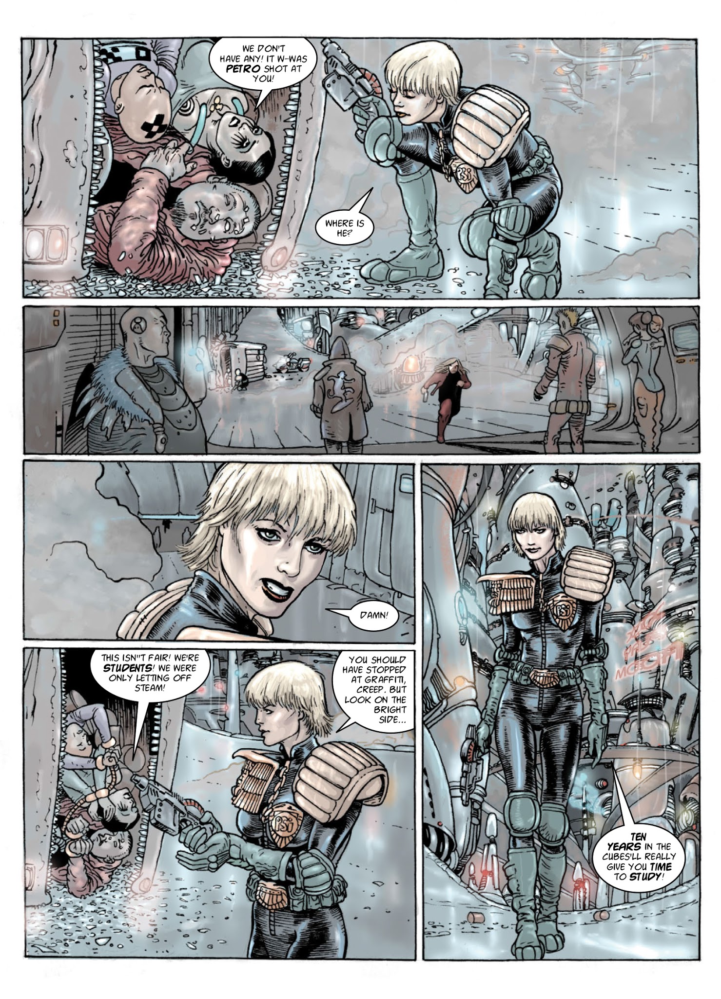 Read online Judge Anderson: The Psi Files comic -  Issue # TPB 5 - 42