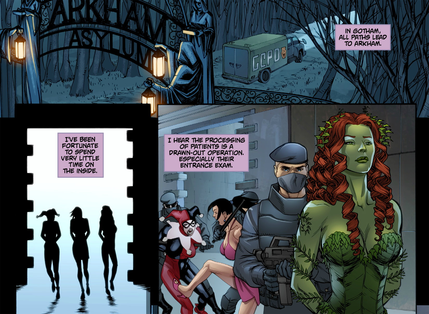 Read online Batman: Arkham Unhinged (2011) comic -  Issue #17 - 19