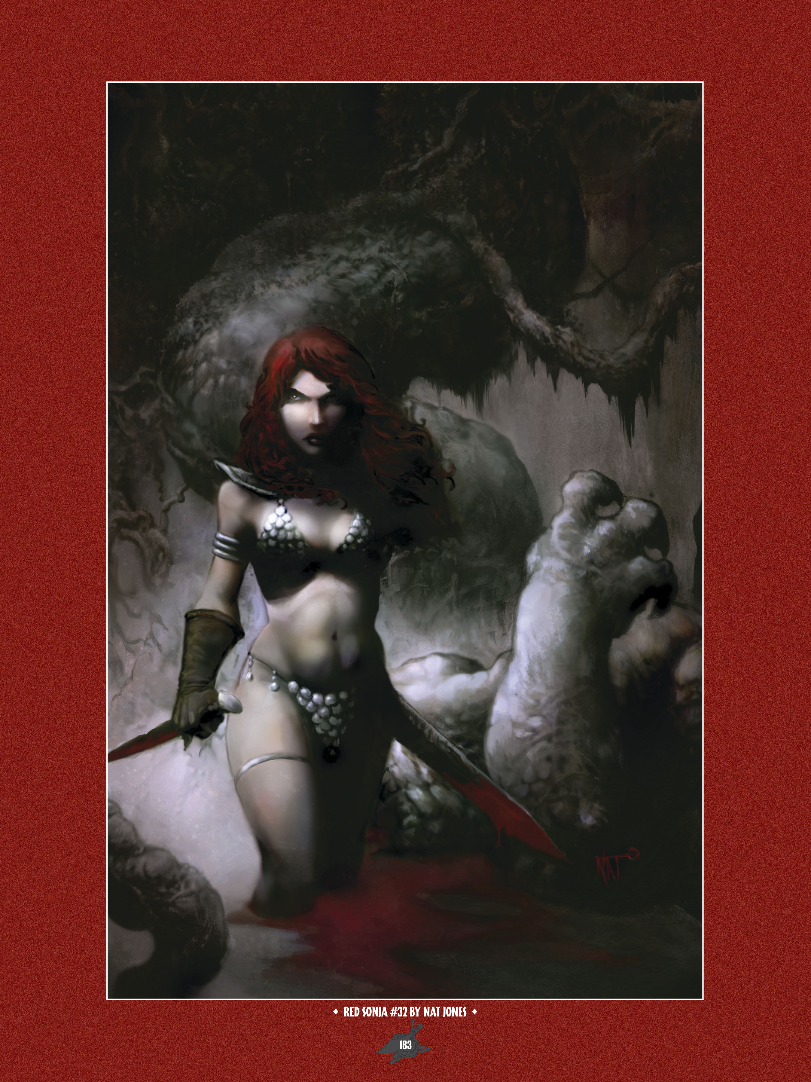 Read online The Art of Red Sonja comic -  Issue # TPB 1 (Part 2) - 76