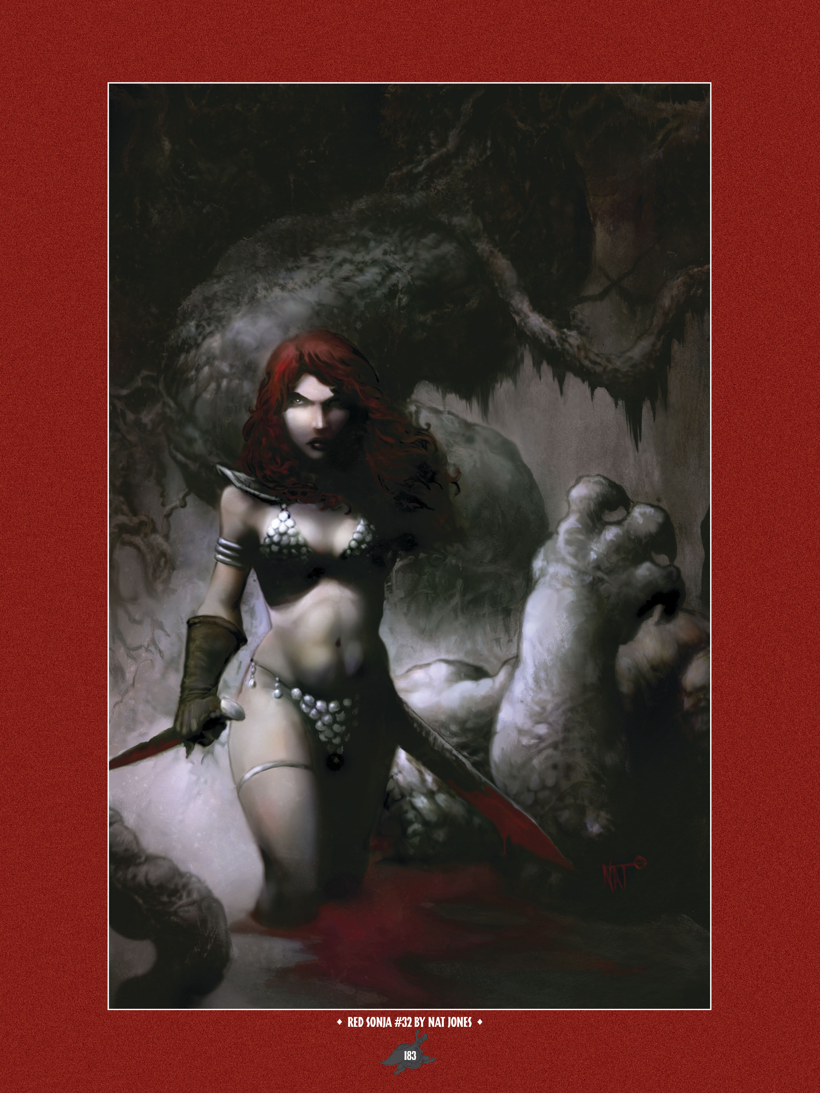 Read online The Art of Red Sonja comic -  Issue # TPB 1 (Part 2) - 76