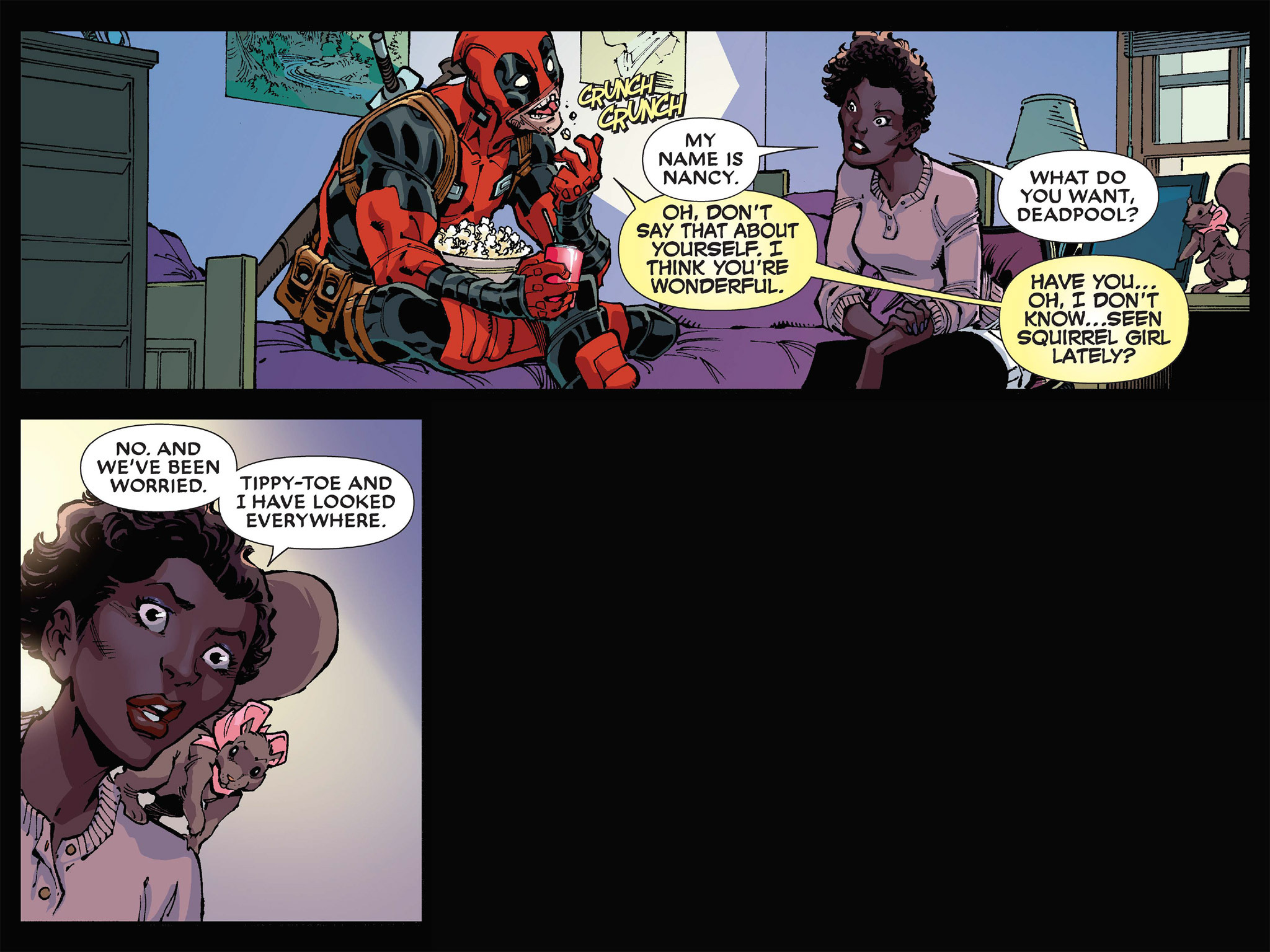 Read online Deadpool: Too Soon? Infinite Comic comic -  Issue #6 - 44