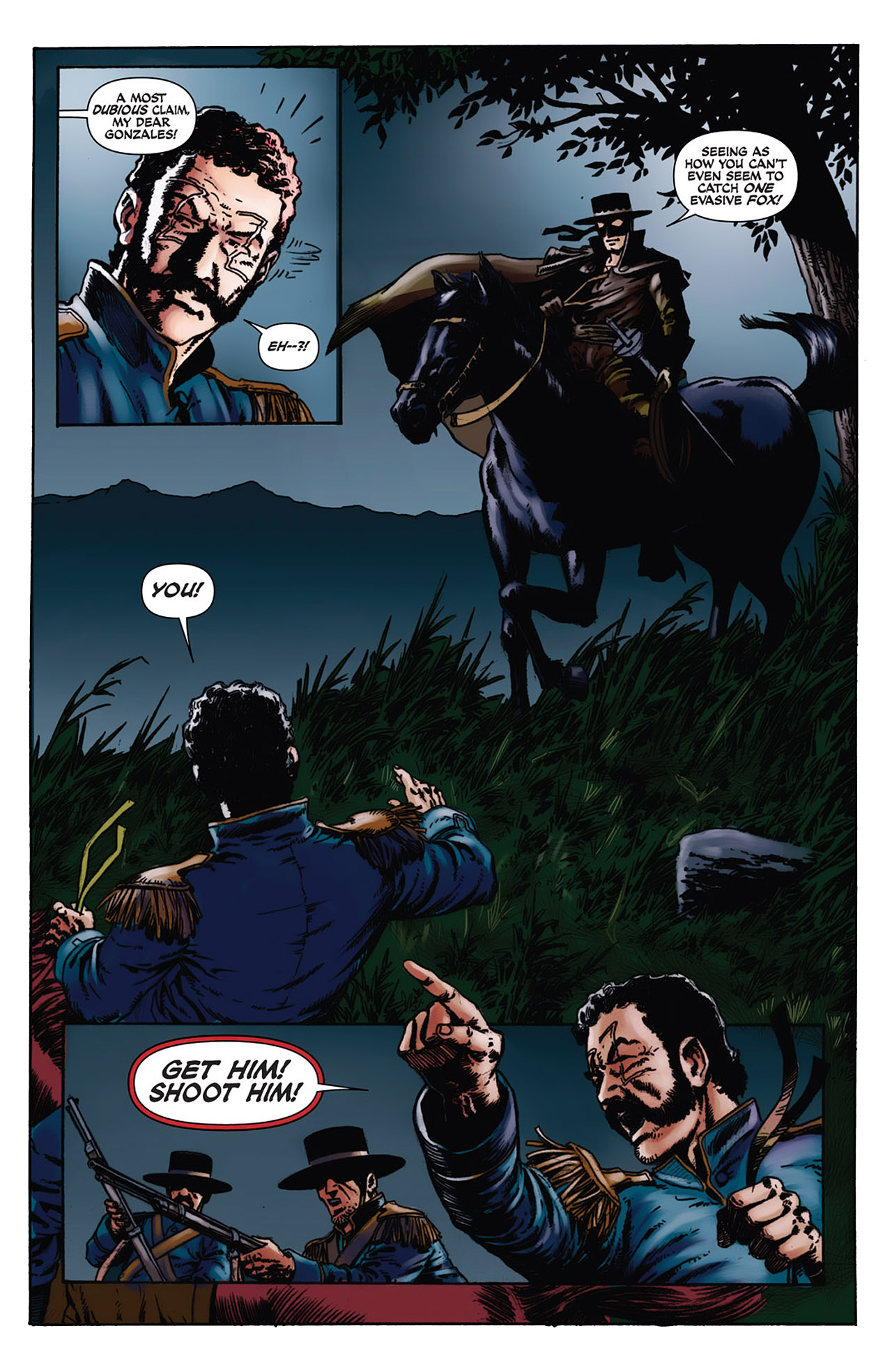 Read online Zorro Rides Again comic -  Issue #3 - 14
