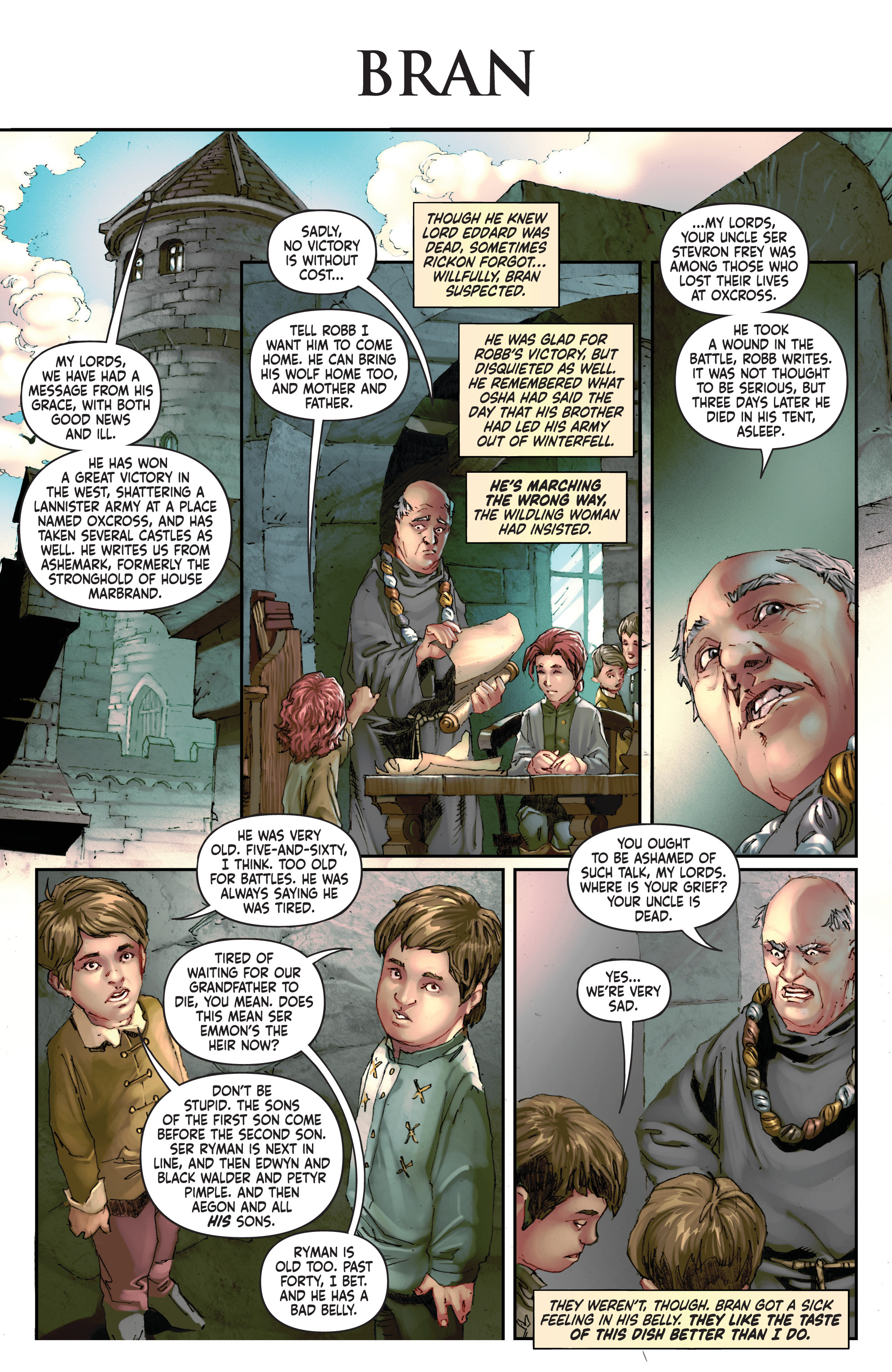 Preview] George R.R. Martin's A Clash of Kings #3 — Major Spoilers