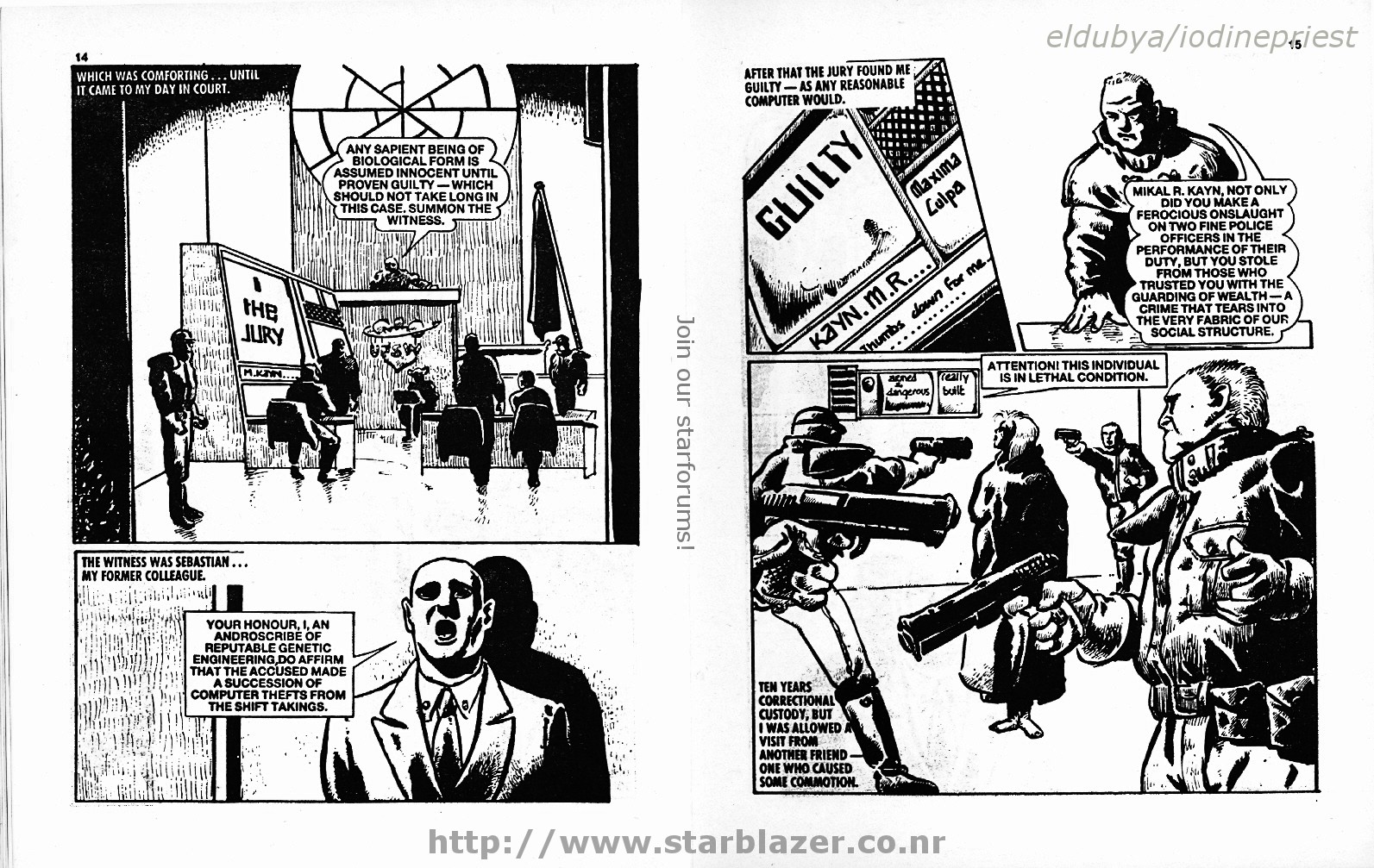 Read online Starblazer comic -  Issue #256 - 9