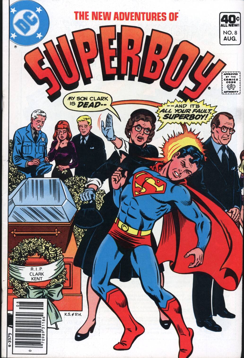 Read online The New Adventures of Superboy comic -  Issue #8 - 1