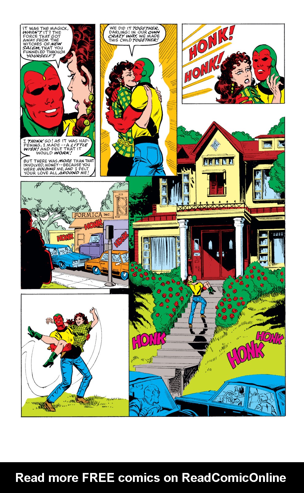 Read online The Vision and the Scarlet Witch (1985) comic -  Issue #4 - 7