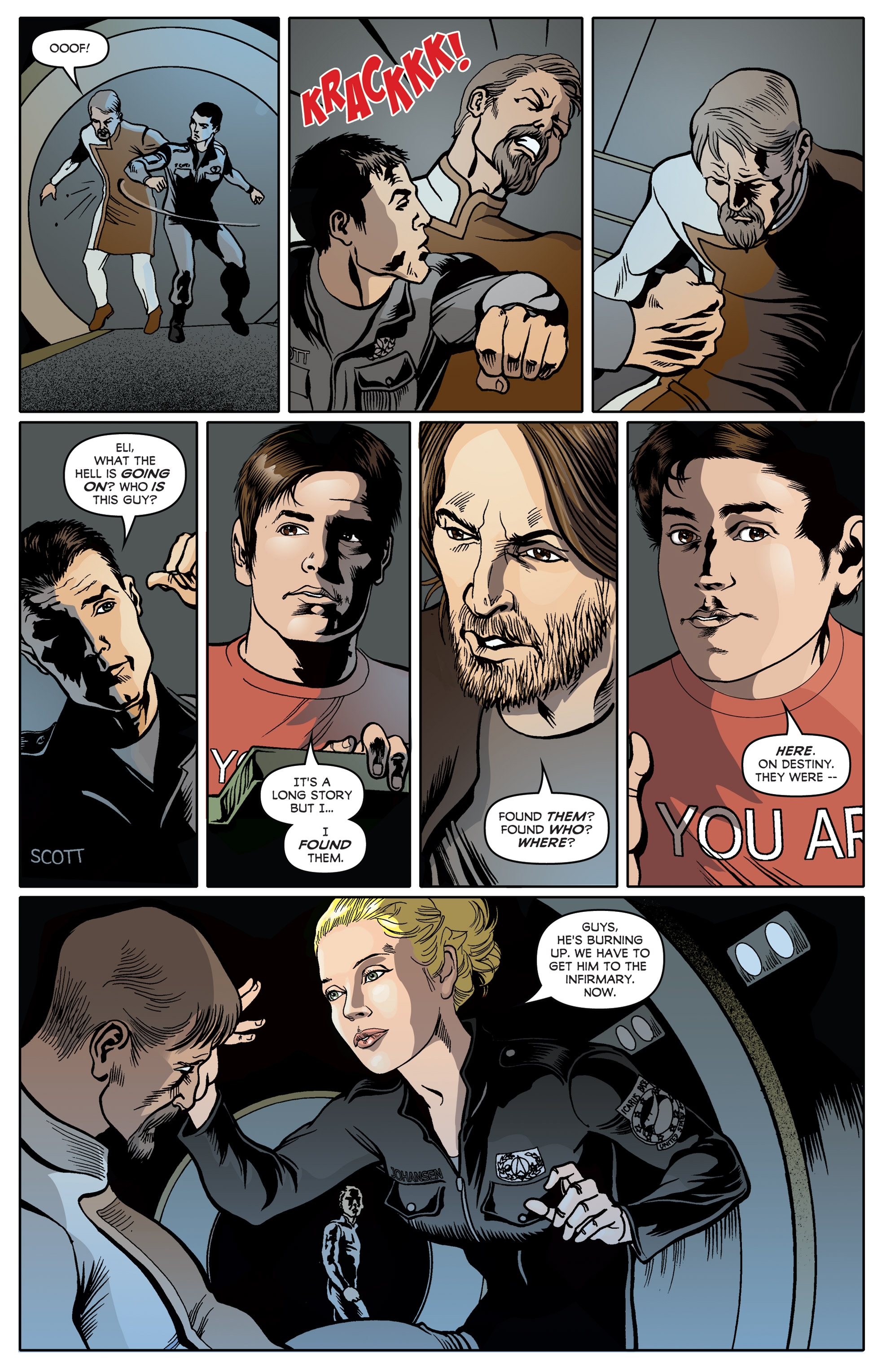 Read online Stargate Universe comic -  Issue #2 - 11