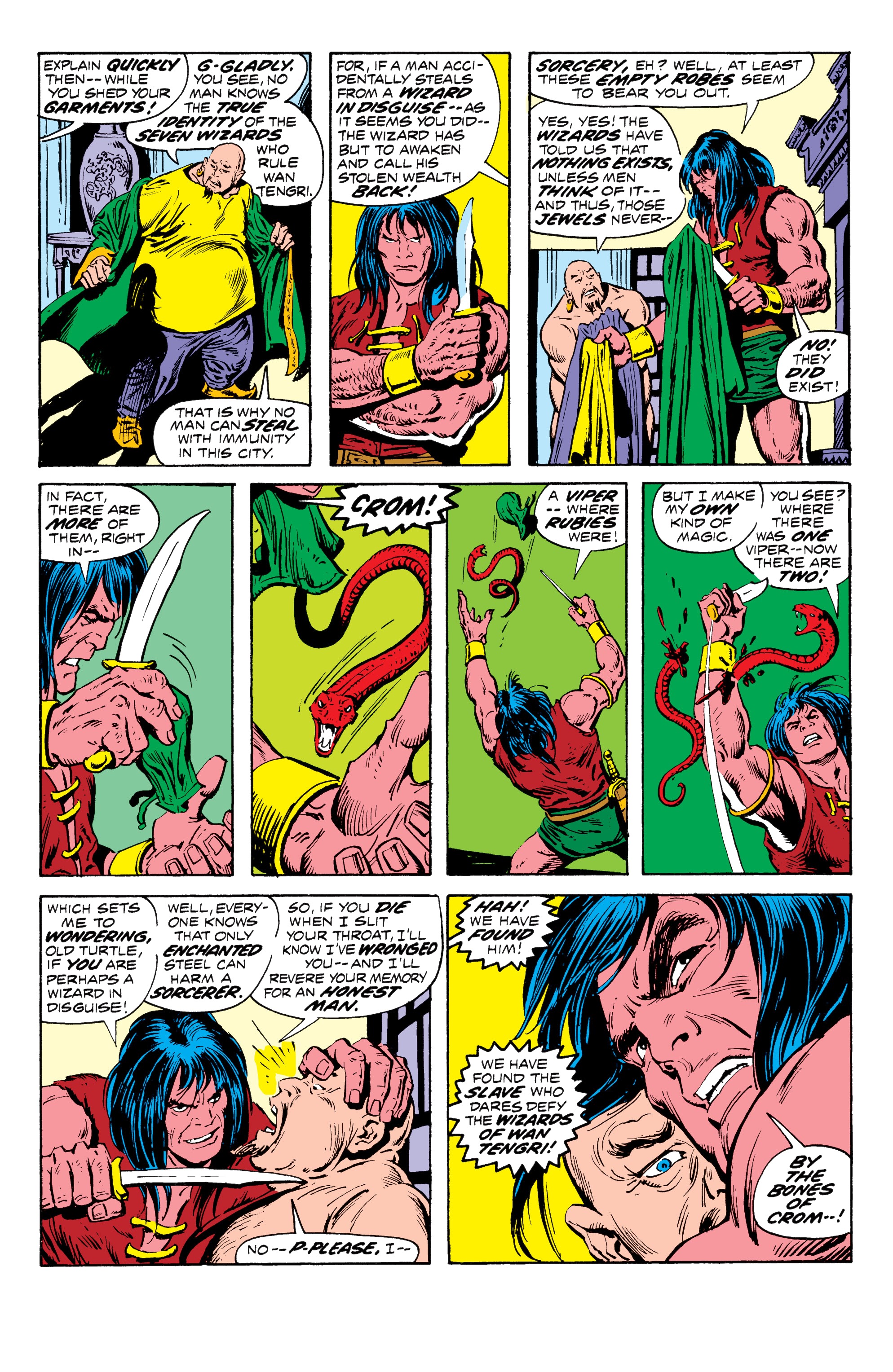 Read online Conan The Barbarian Epic Collection: The Original Marvel Years - The Curse Of The Golden Skull comic -  Issue # TPB (Part 2) - 18