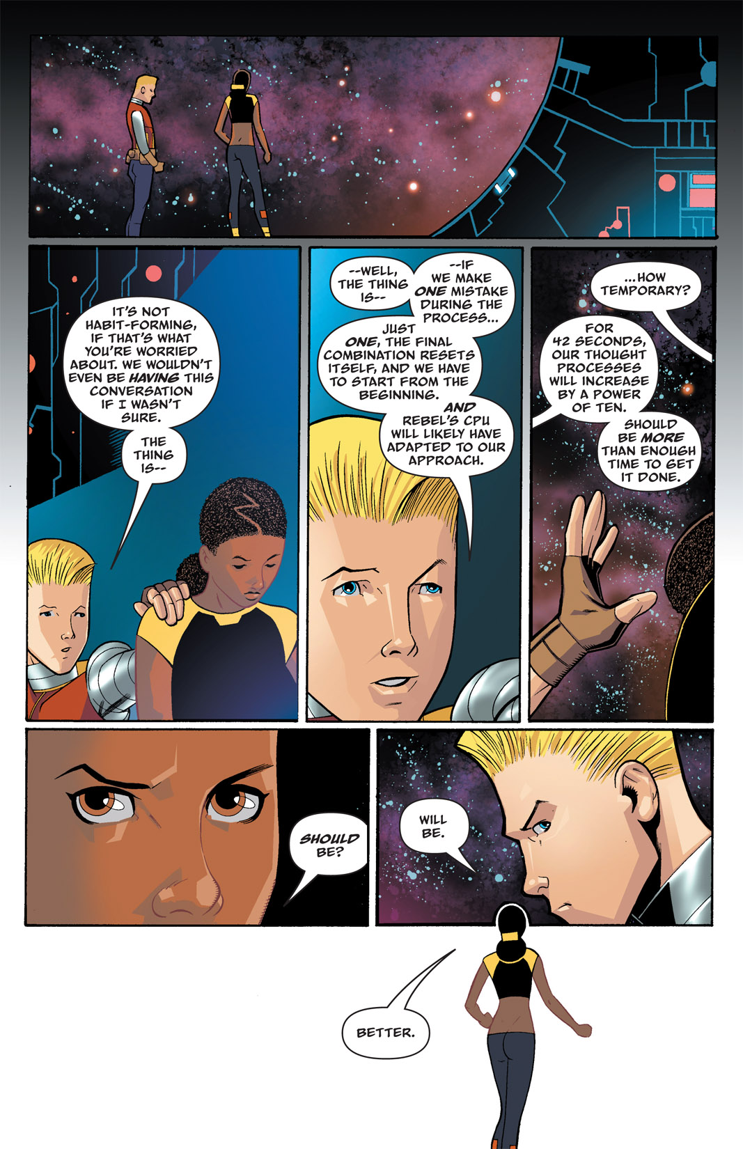 Read online The Many Adventures of Miranda Mercury: Time Runs Out comic -  Issue # TPB - 28