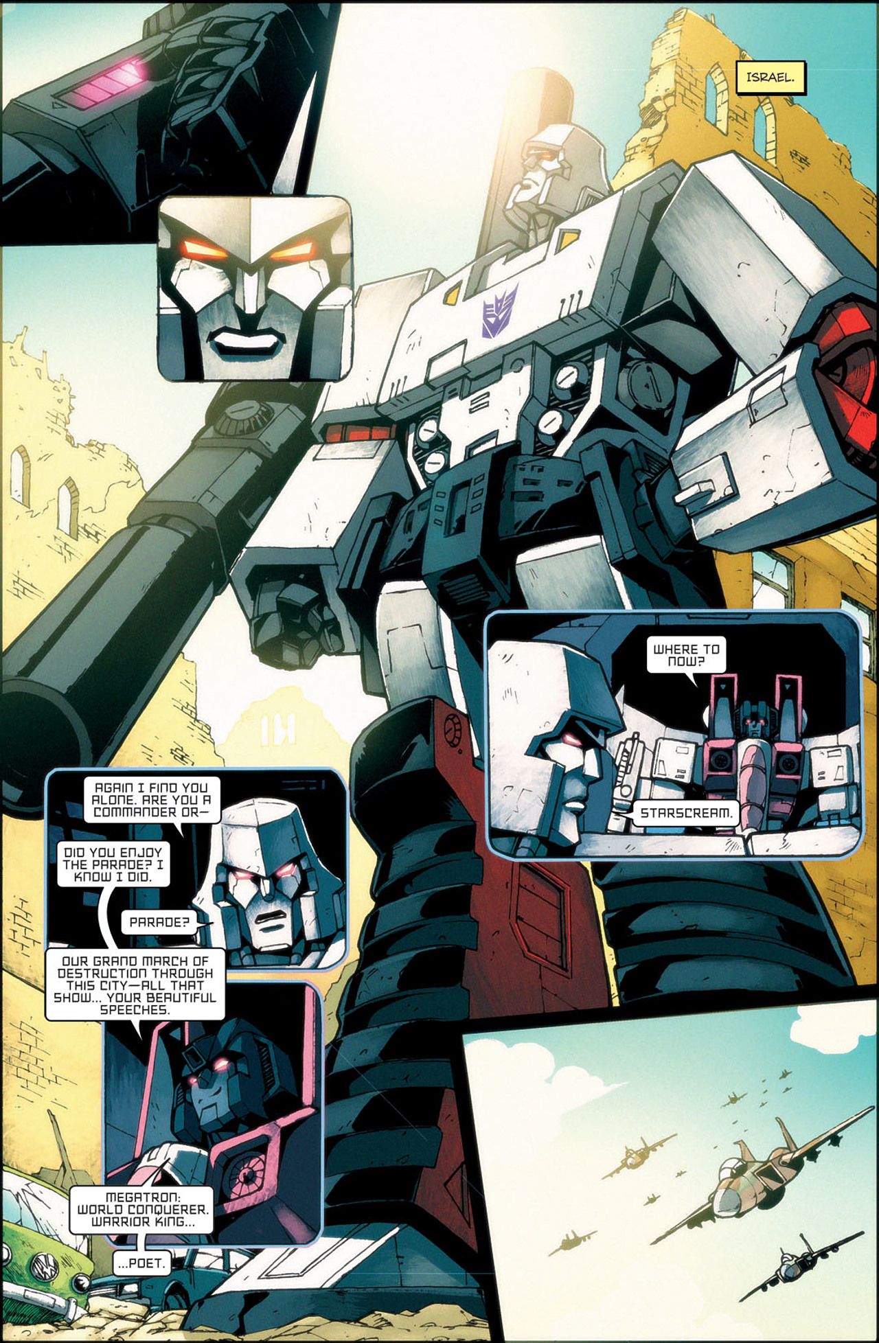 Read online The Transformers: All Hail Megatron comic -  Issue #6 - 7