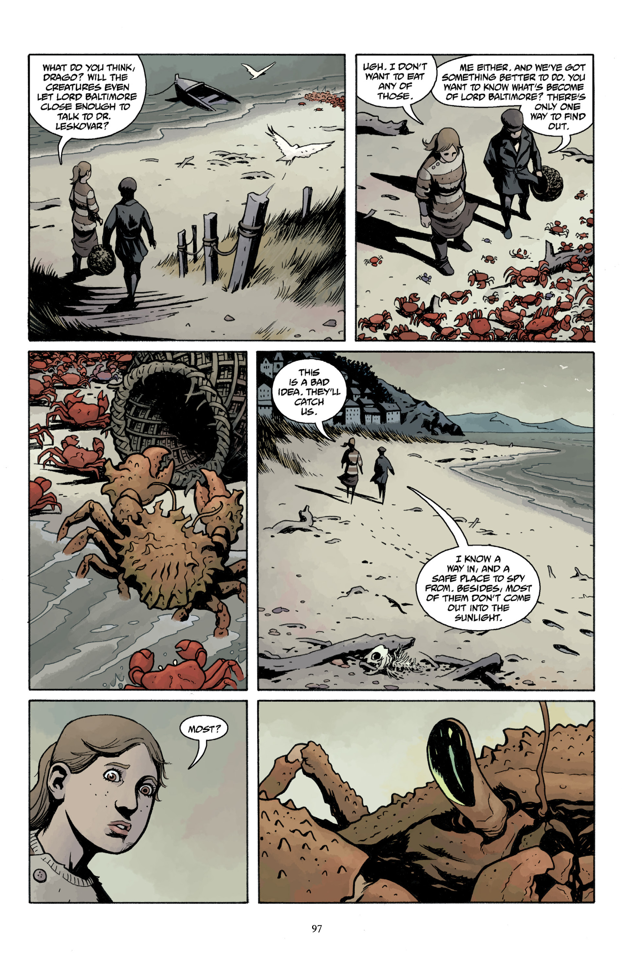 Read online Baltimore Volume 3: A Passing Stranger and Other Stories comic -  Issue # Full - 99