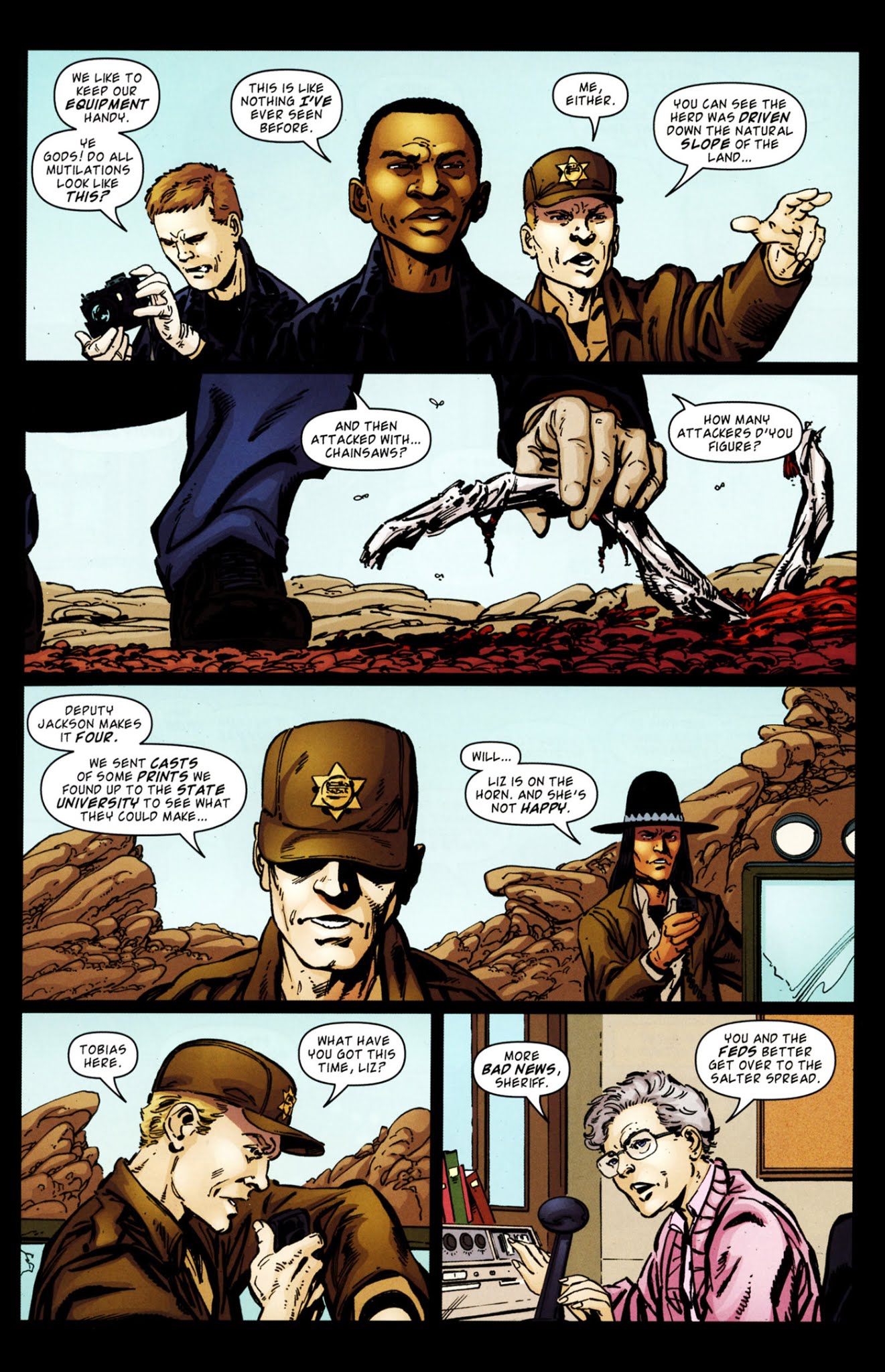 Read online Jurassic Park: The Devils in the Desert comic -  Issue #1 - 14
