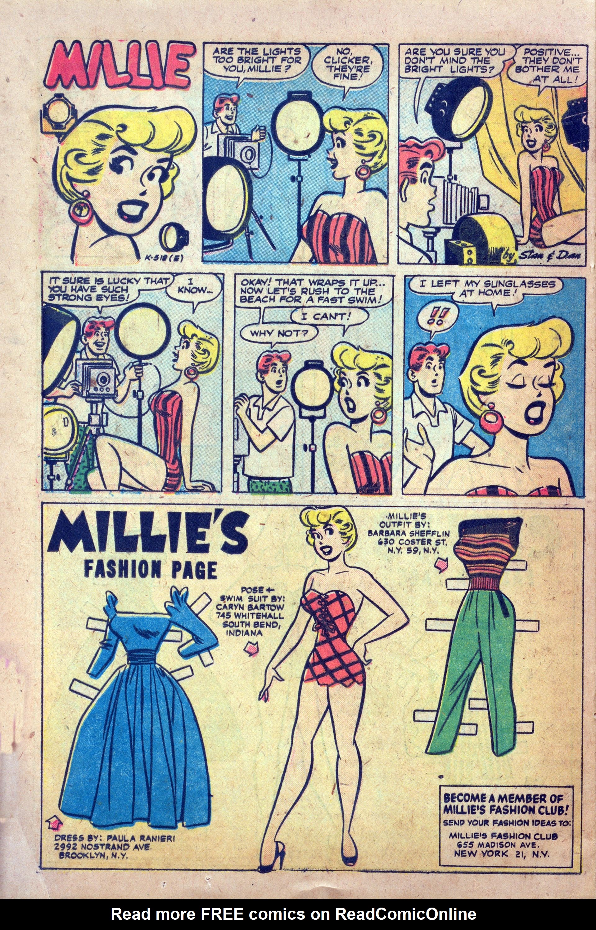 Read online Millie the Model comic -  Issue #71 - 24
