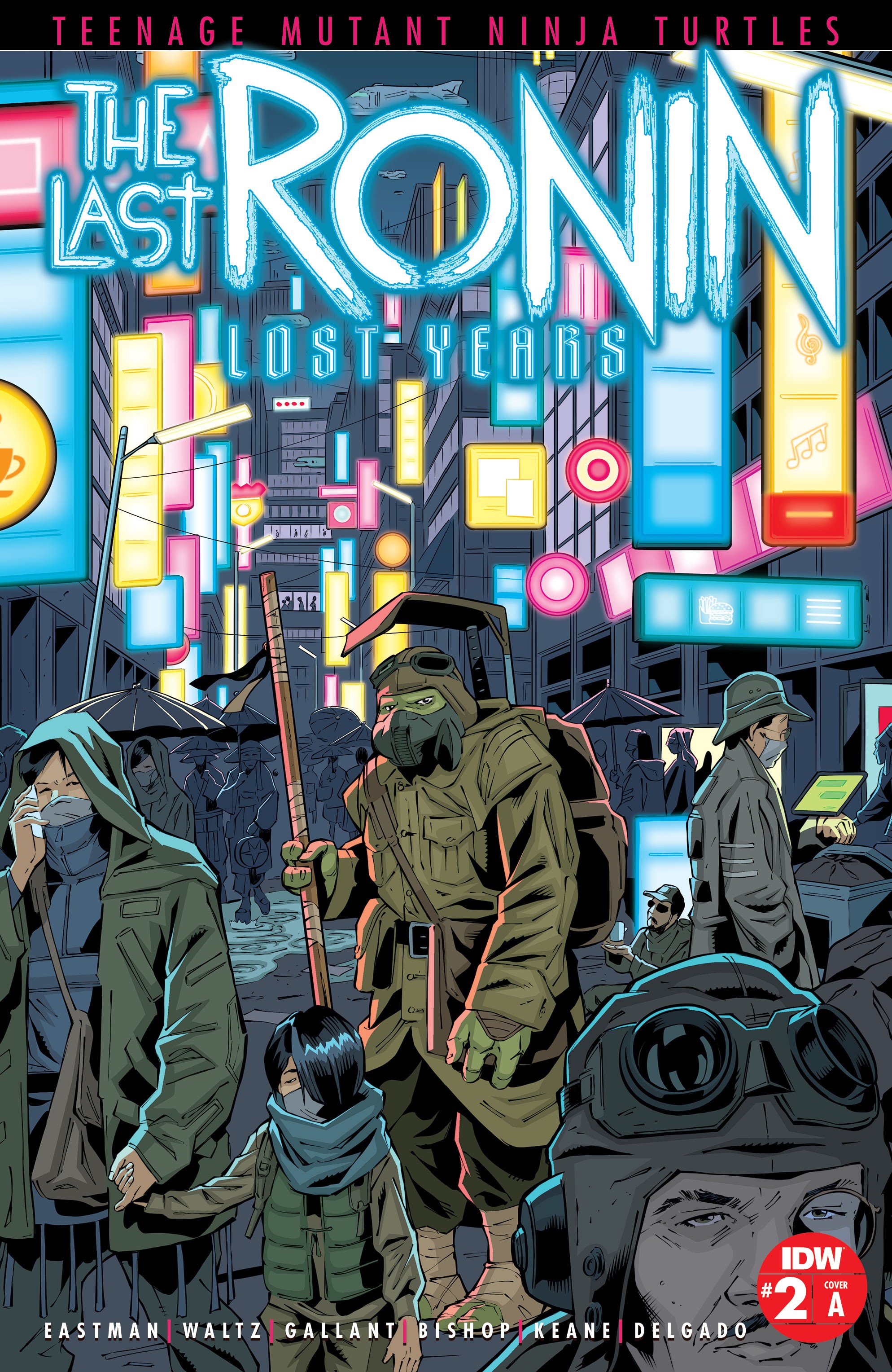 Read online Teenage Mutant Ninja Turtles: The Last Ronin - The Lost Years comic -  Issue #2 - 1