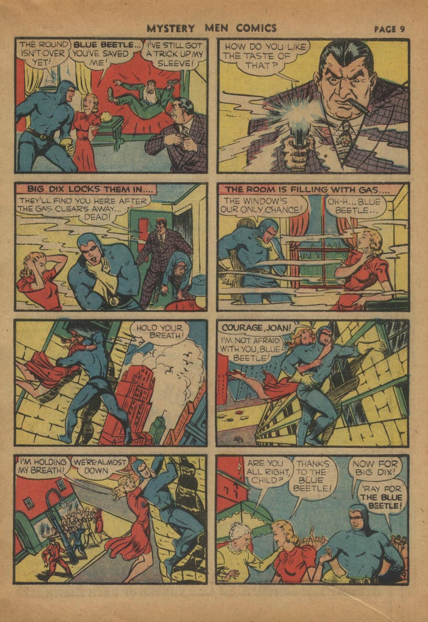 Read online Mystery Men Comics comic -  Issue #16 - 11