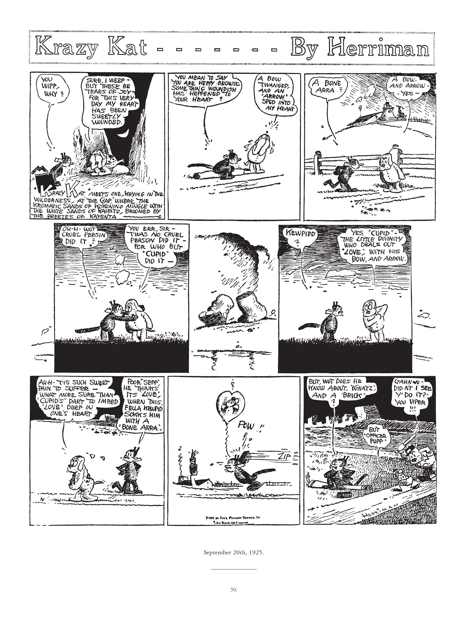 Read online Krazy & Ignatz comic -  Issue # TPB 4 - 51