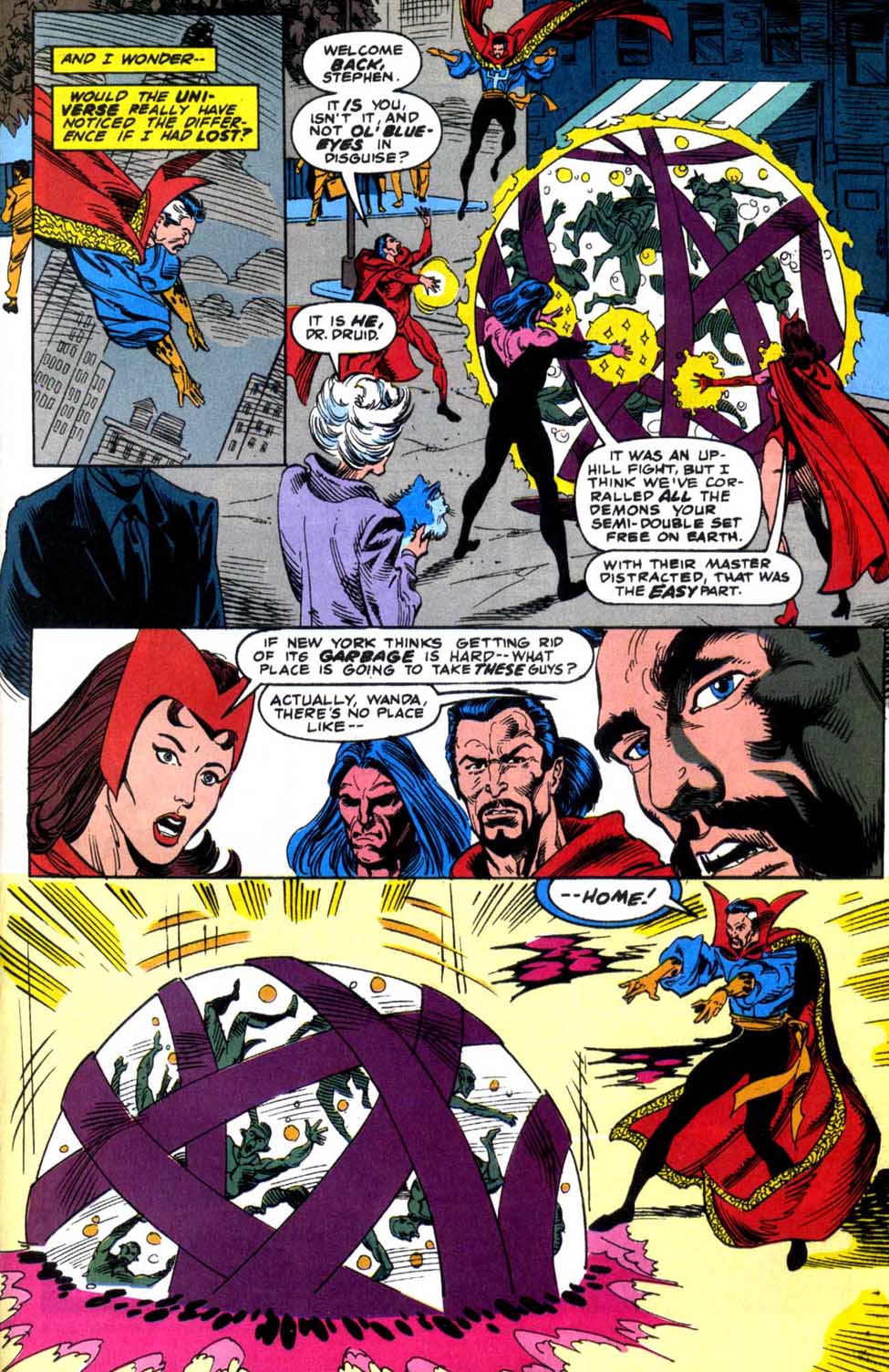 Read online Doctor Strange: Sorcerer Supreme comic -  Issue #47 - 21