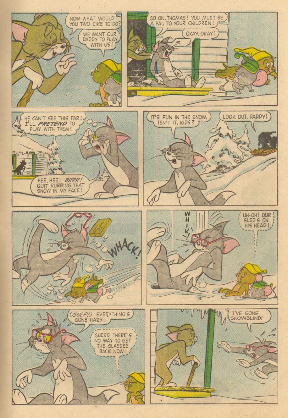 Read online M.G.M.'s Tom and Jerry's Winter Fun comic -  Issue #7 - 9