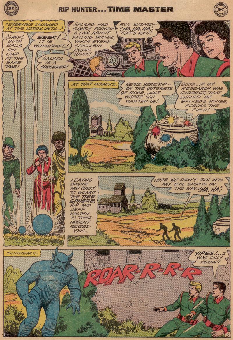 Read online Rip Hunter...Time Master comic -  Issue #26 - 8