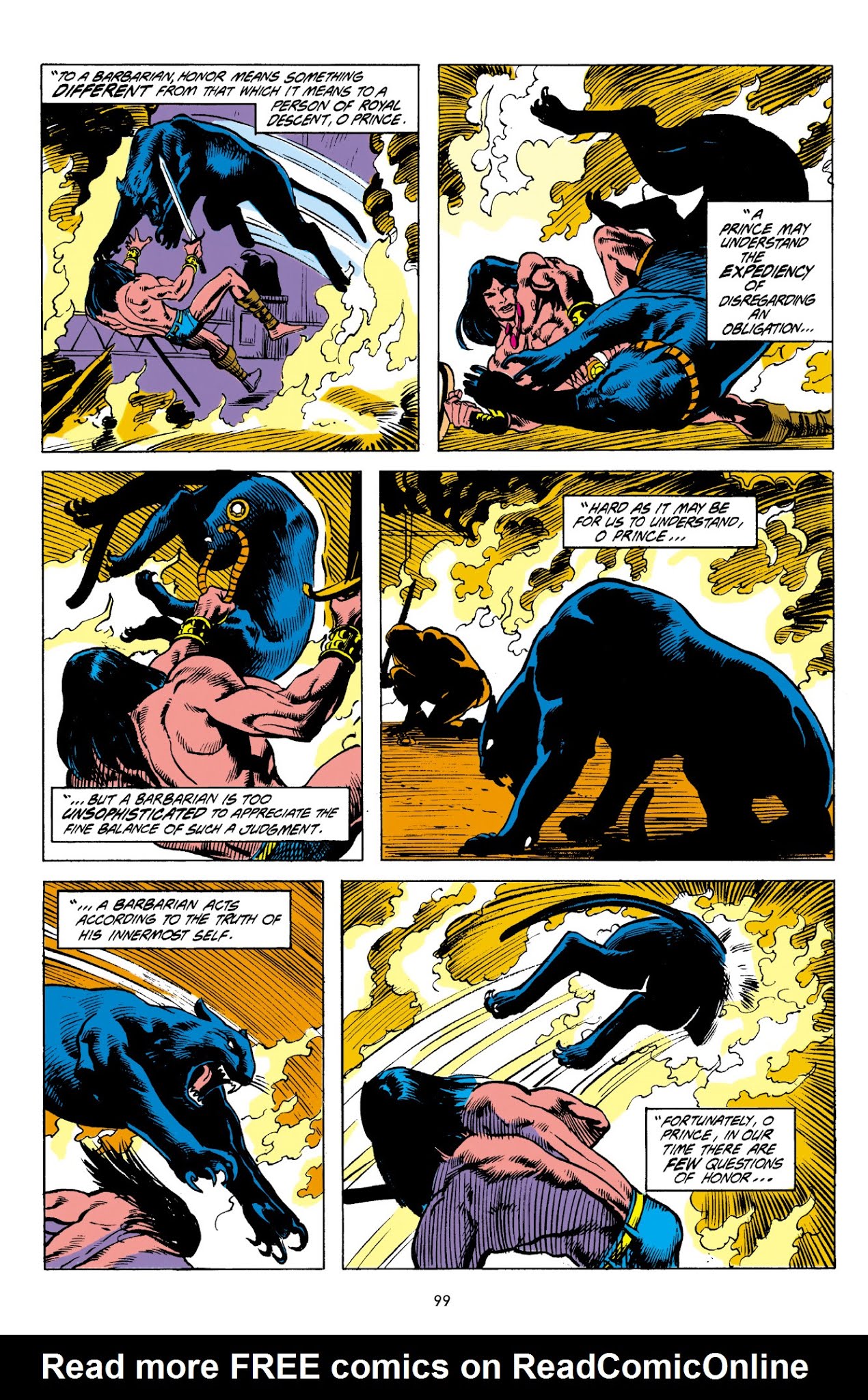 Read online The Chronicles of Conan comic -  Issue # TPB 29 (Part 1) - 100