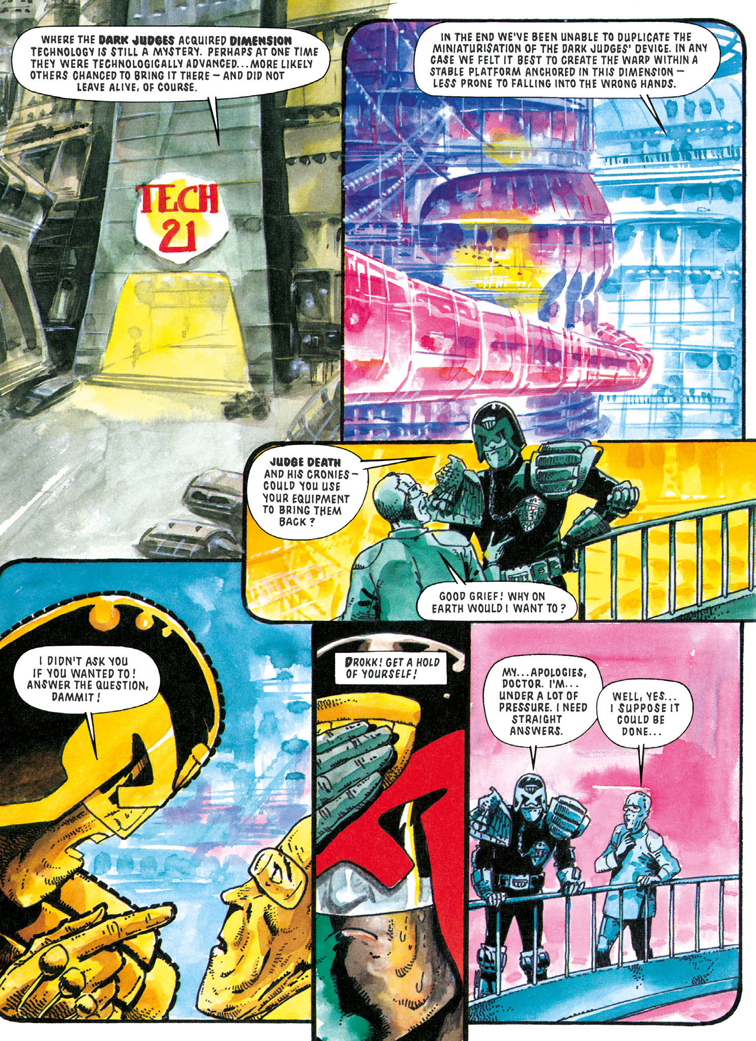 Read online Essential Judge Dredd: Necropolis comic -  Issue # TPB (Part 1) - 78