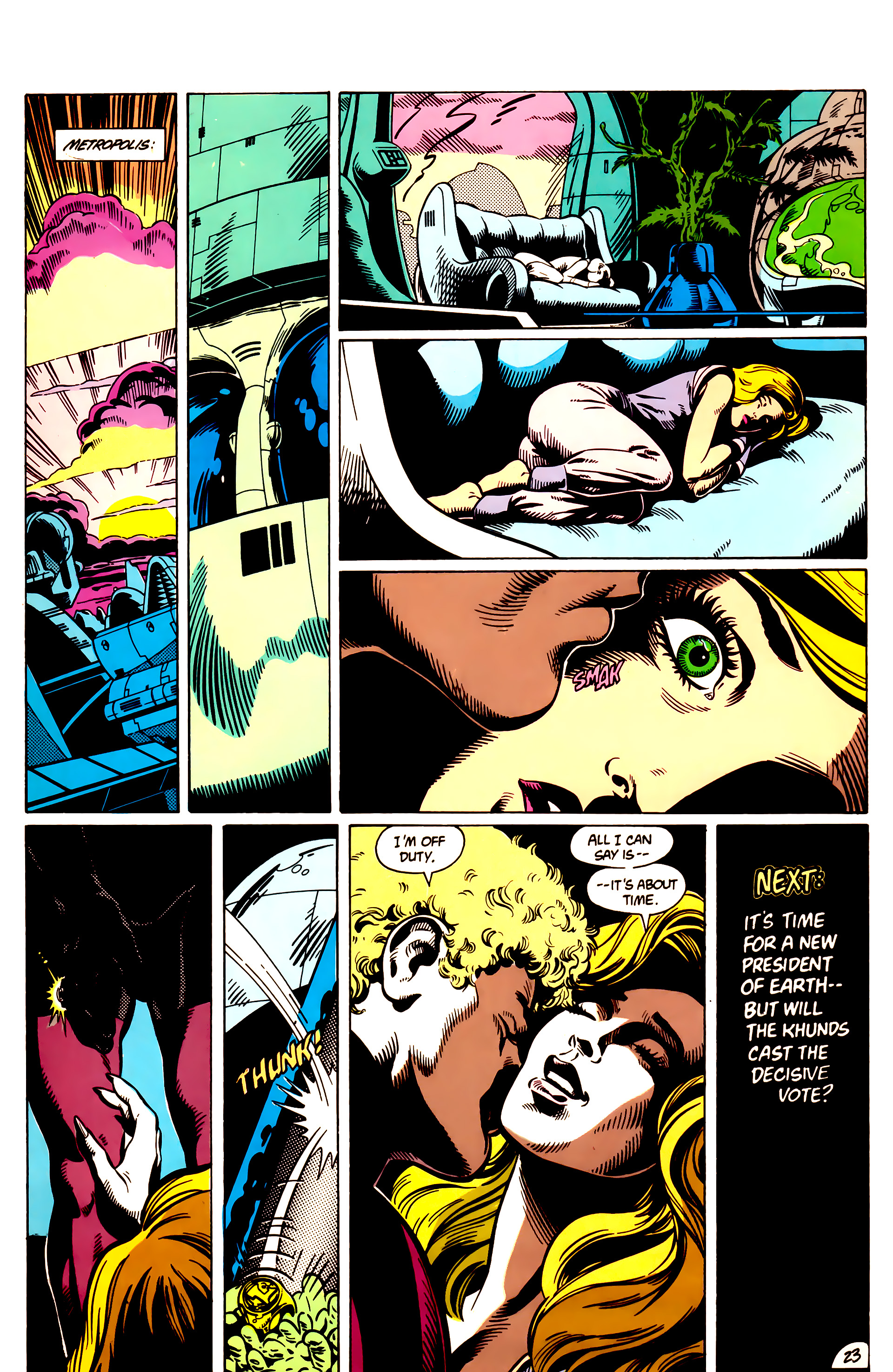 Read online Legion of Super-Heroes (1984) comic -  Issue #9 - 25