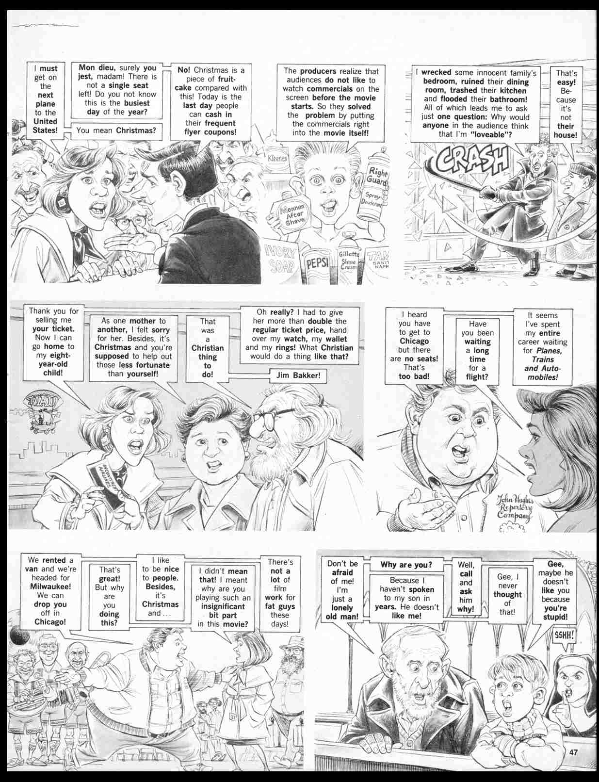 Read online MAD comic -  Issue #303 - 50