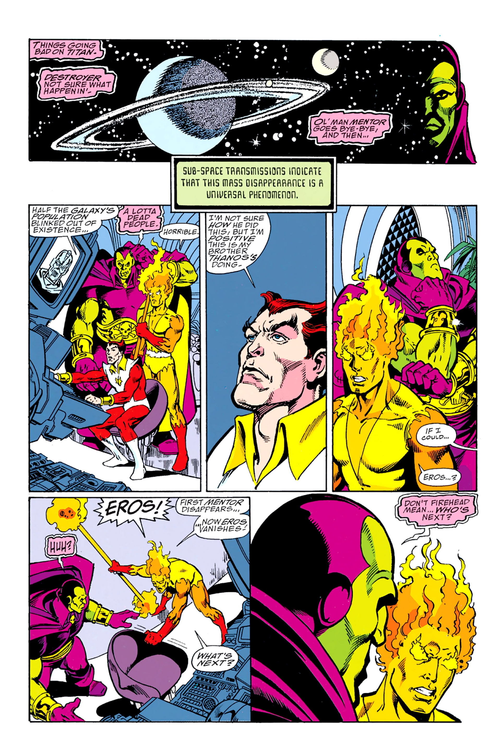 Read online Infinity Gauntlet (1991) comic -  Issue #2 - 10