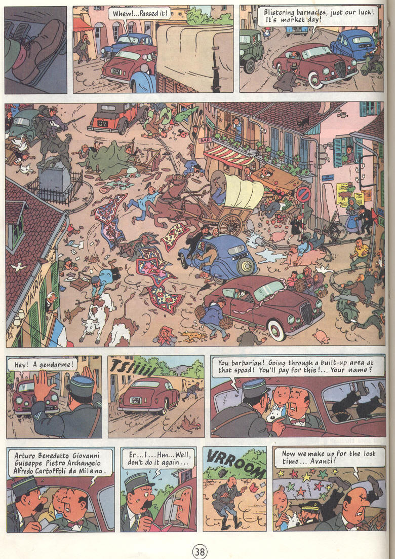 Read online The Adventures of Tintin comic -  Issue #18 - 39