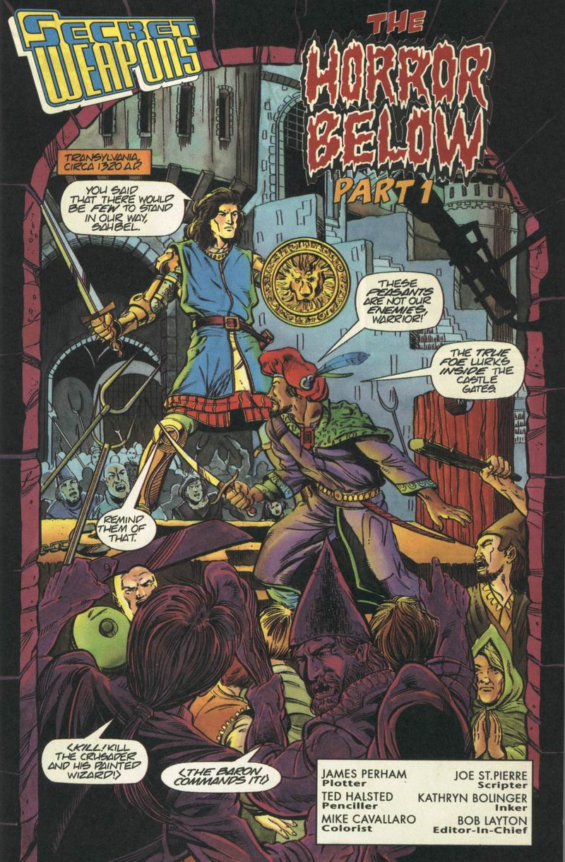 Read online Secret Weapons comic -  Issue #6 - 2