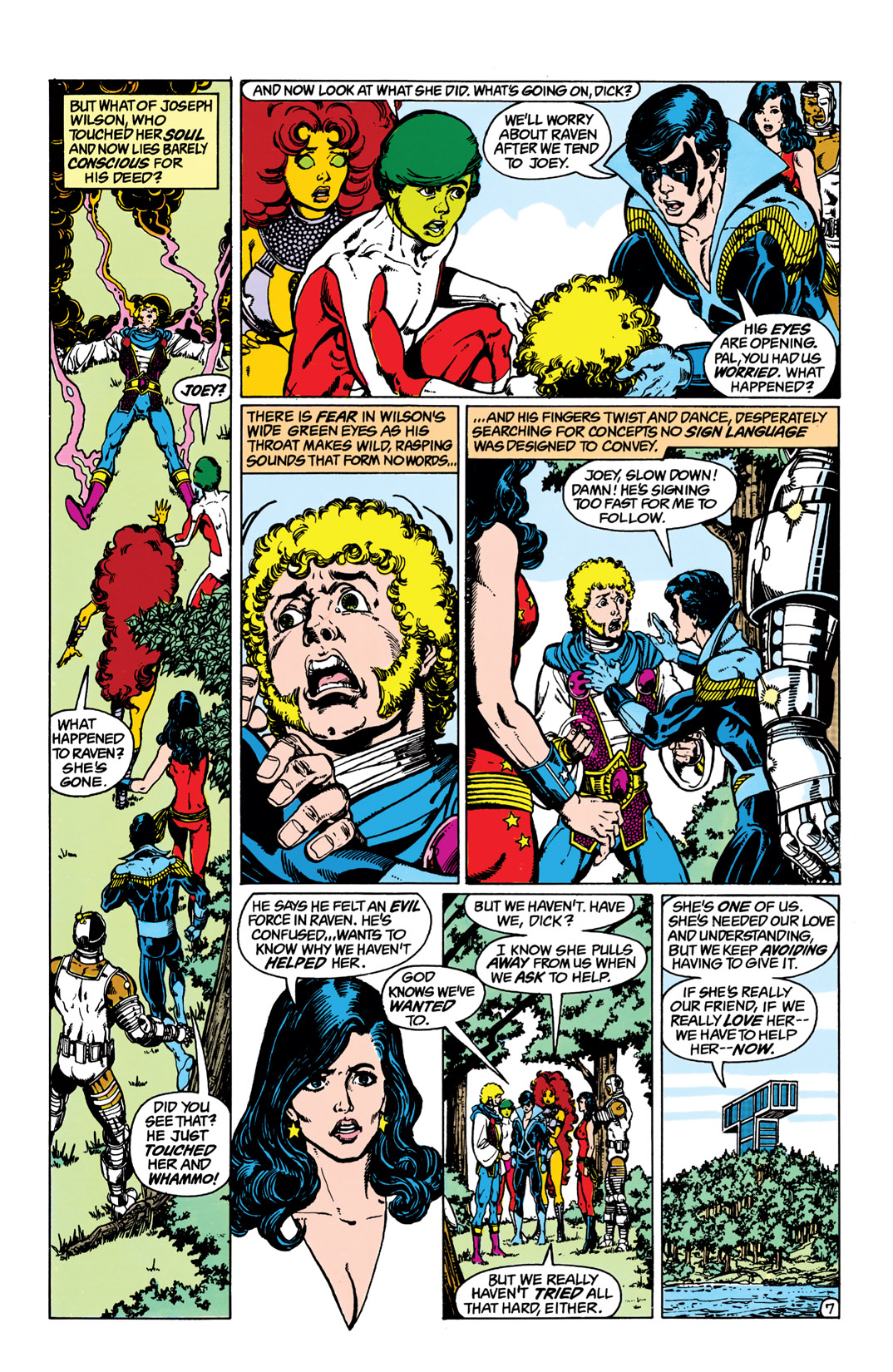 Read online The New Teen Titans (1984) comic -  Issue #1 - 8