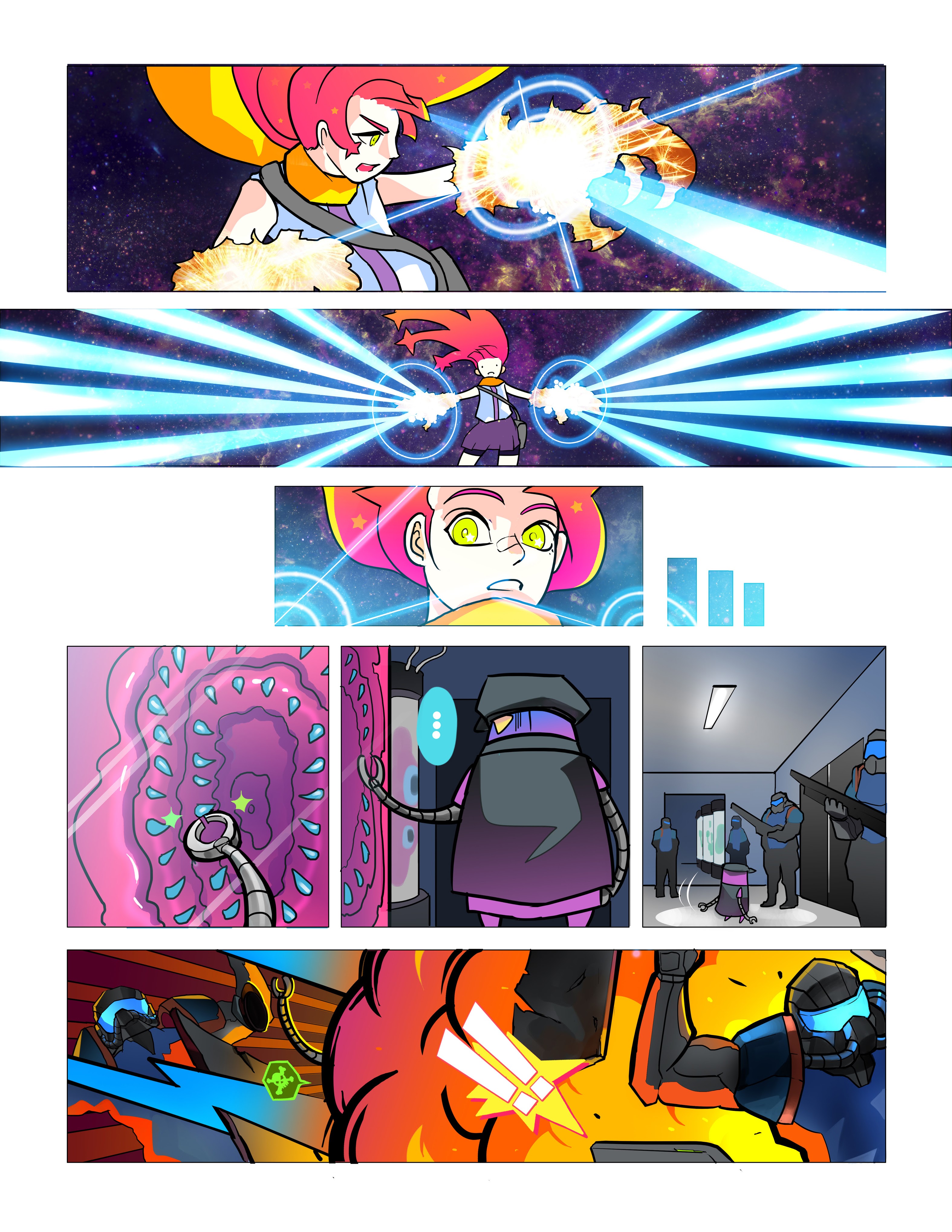 Read online Starpunch Girl comic -  Issue #5 - 14