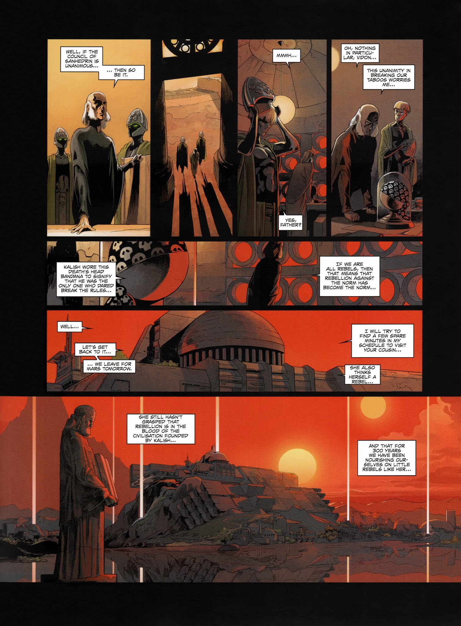 Read online Universal War Two comic -  Issue #1 - 9