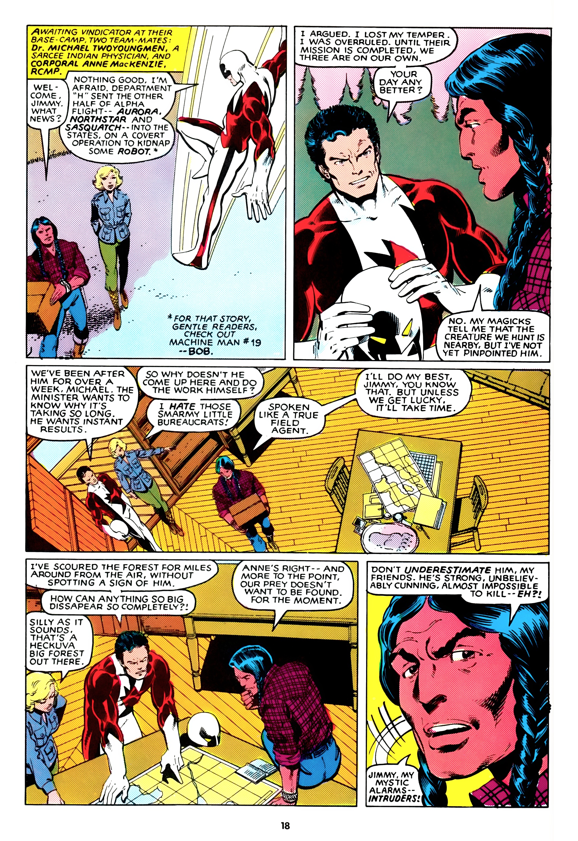 Read online X-Men Annual UK comic -  Issue #1992 - 16
