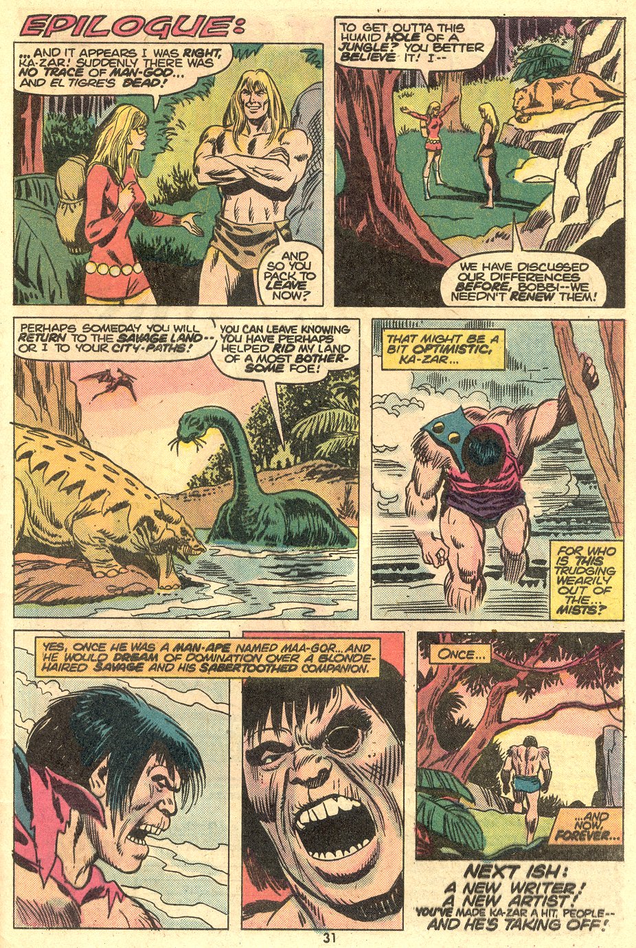 Read online Ka-Zar comic -  Issue #5 - 21