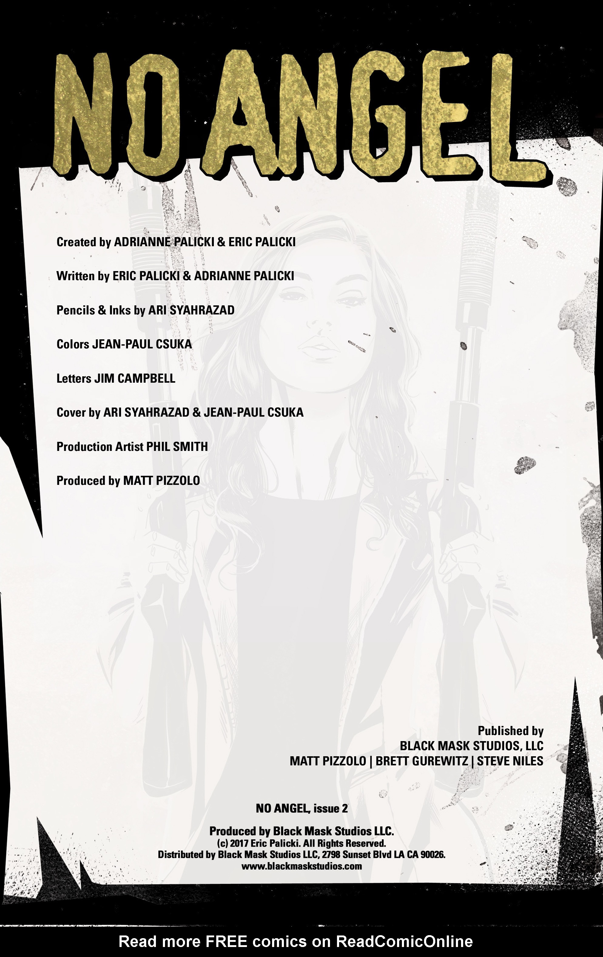 Read online No Angel comic -  Issue #2 - 2