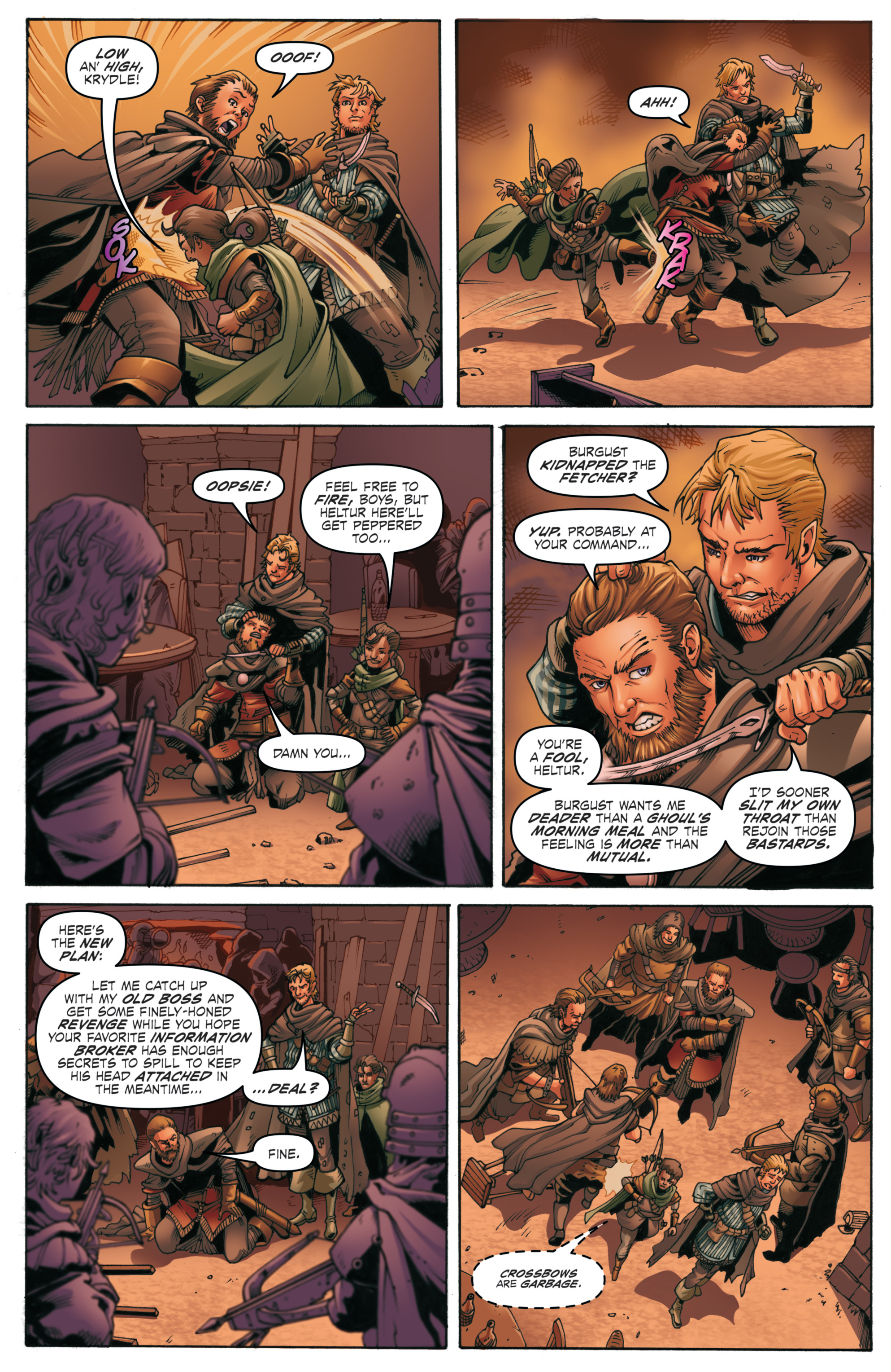 Read online Dungeons & Dragons: Evil At Baldur's Gate comic -  Issue # _TPB - 30