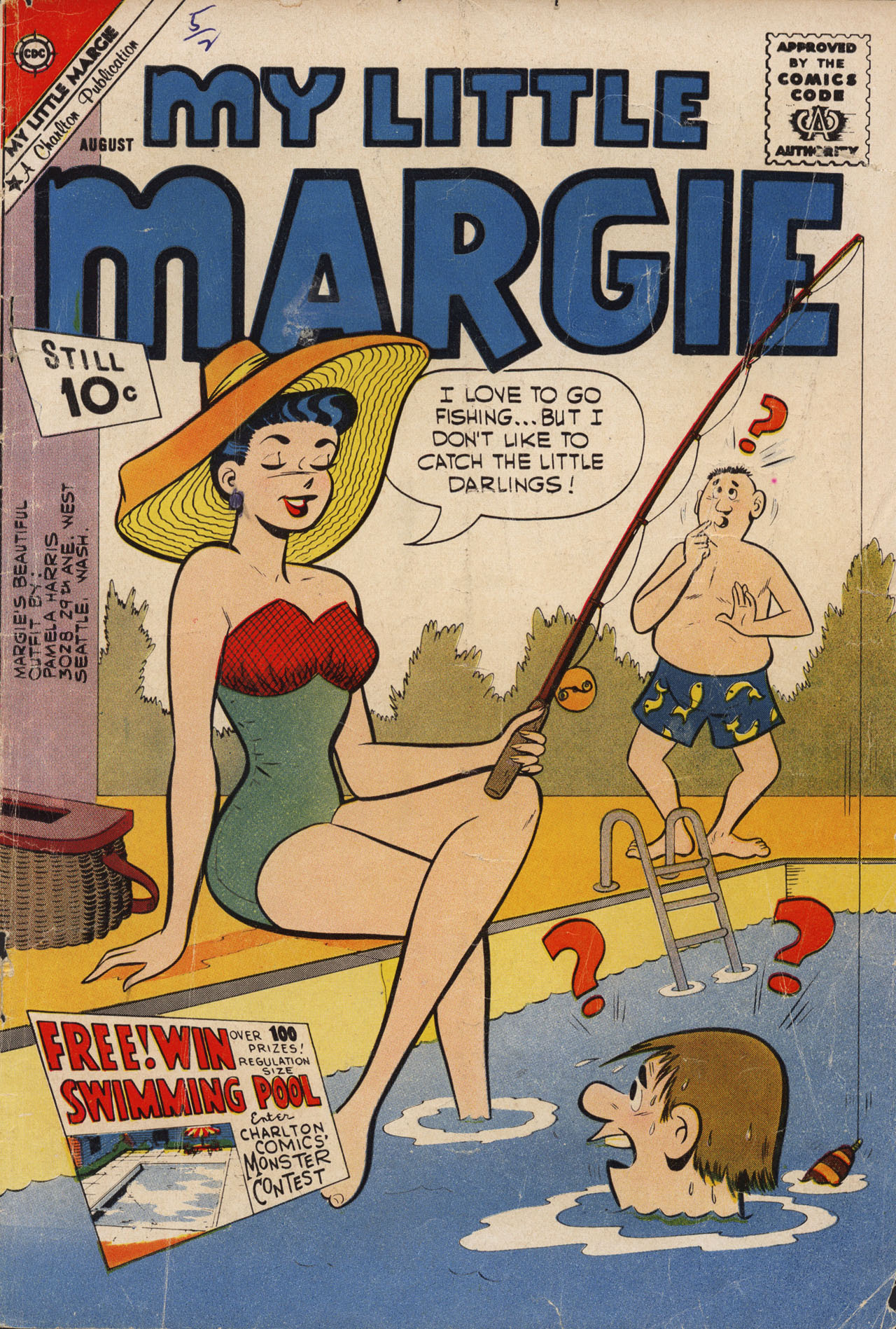 Read online My Little Margie (1954) comic -  Issue #37 - 1