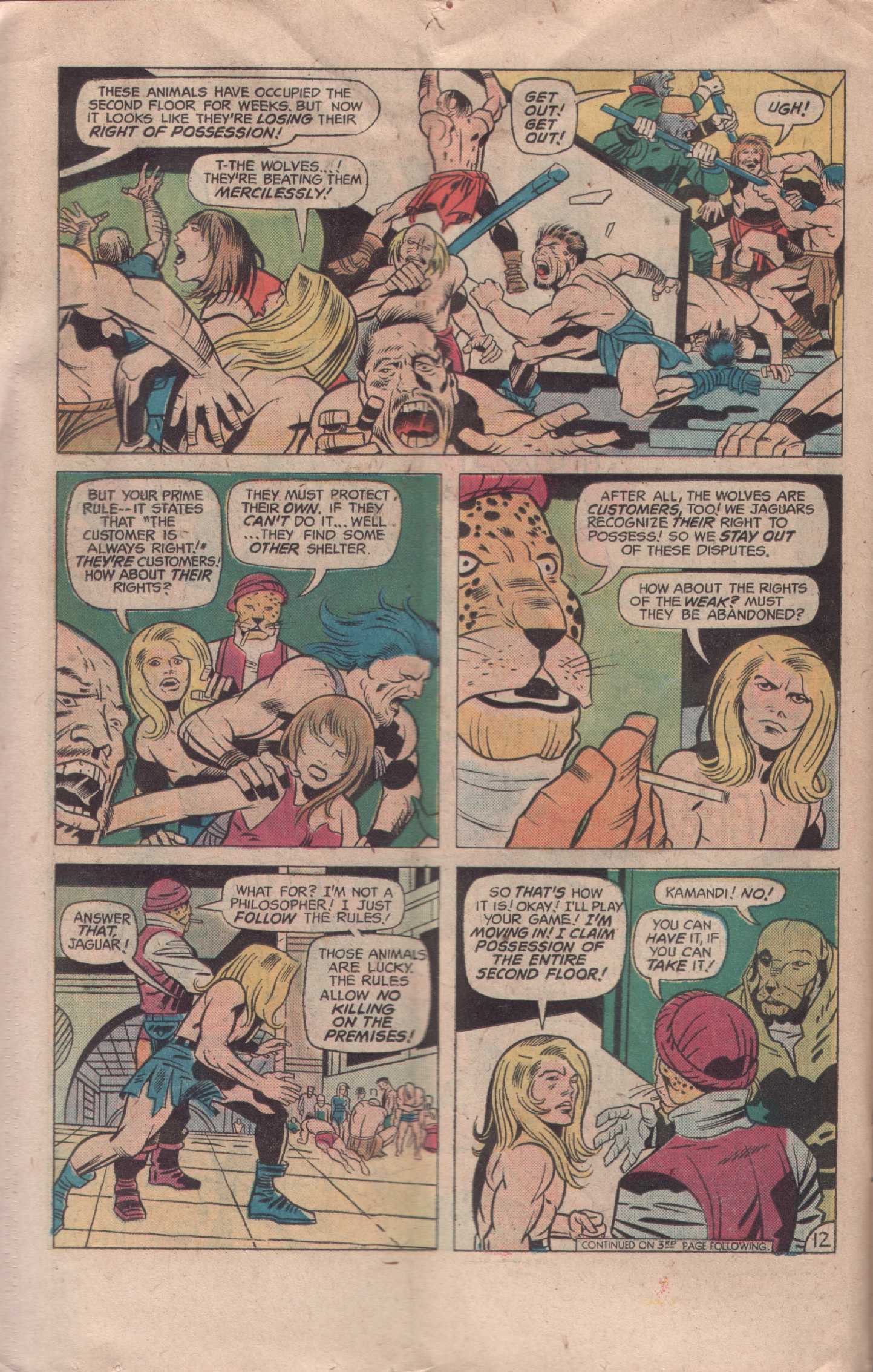 Read online Kamandi, The Last Boy On Earth comic -  Issue #36 - 13