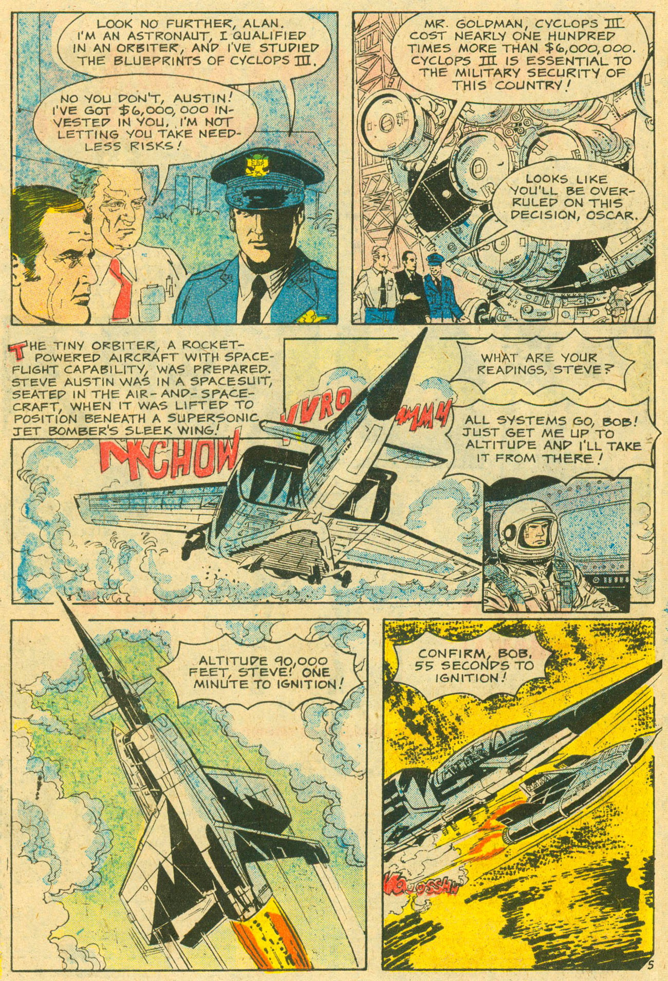 Read online The Six Million Dollar Man [comic] comic -  Issue #6 - 8